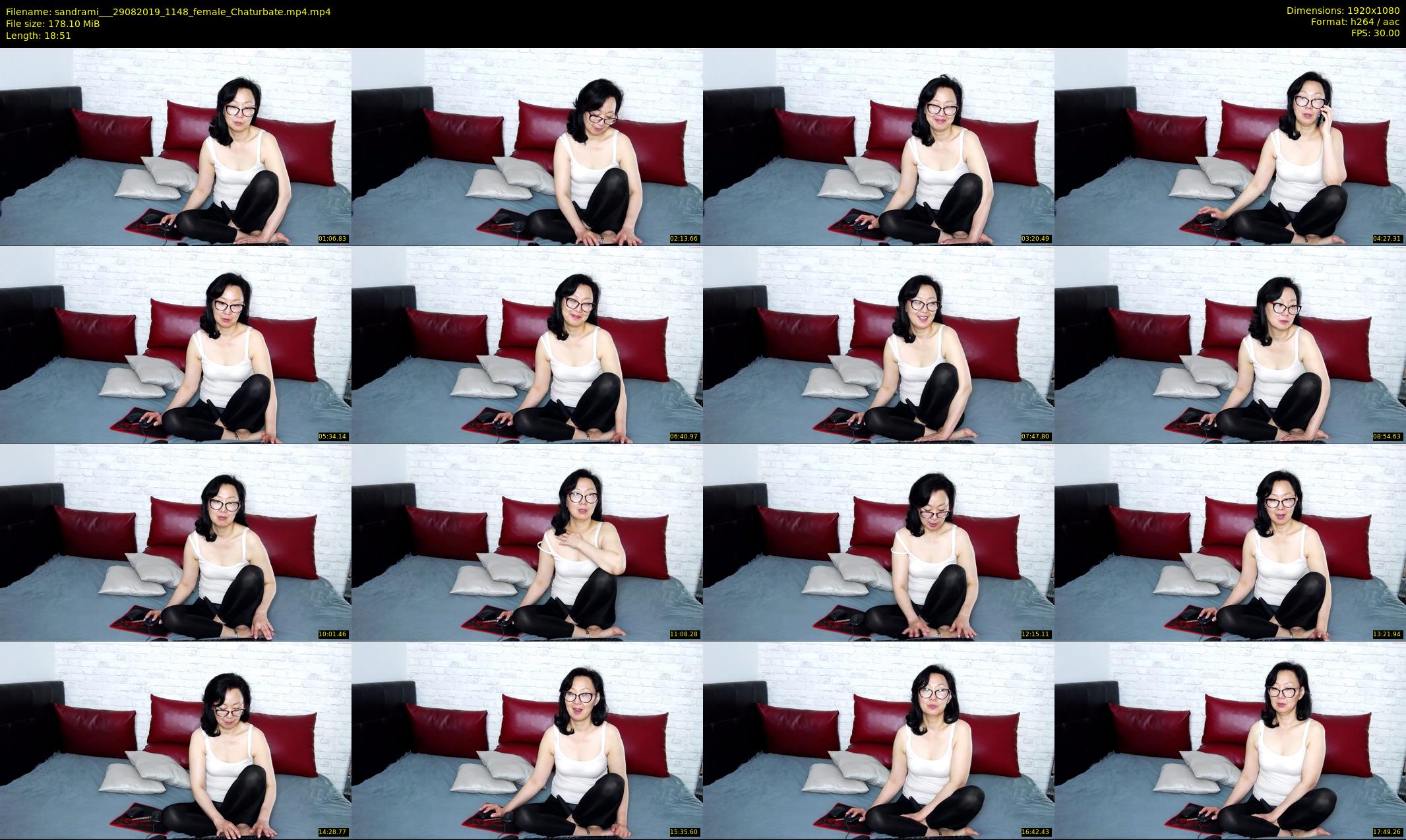 sandrami__ — 19 minute Chaturbate female cam show recording, 1080p, Aug 29, 2019