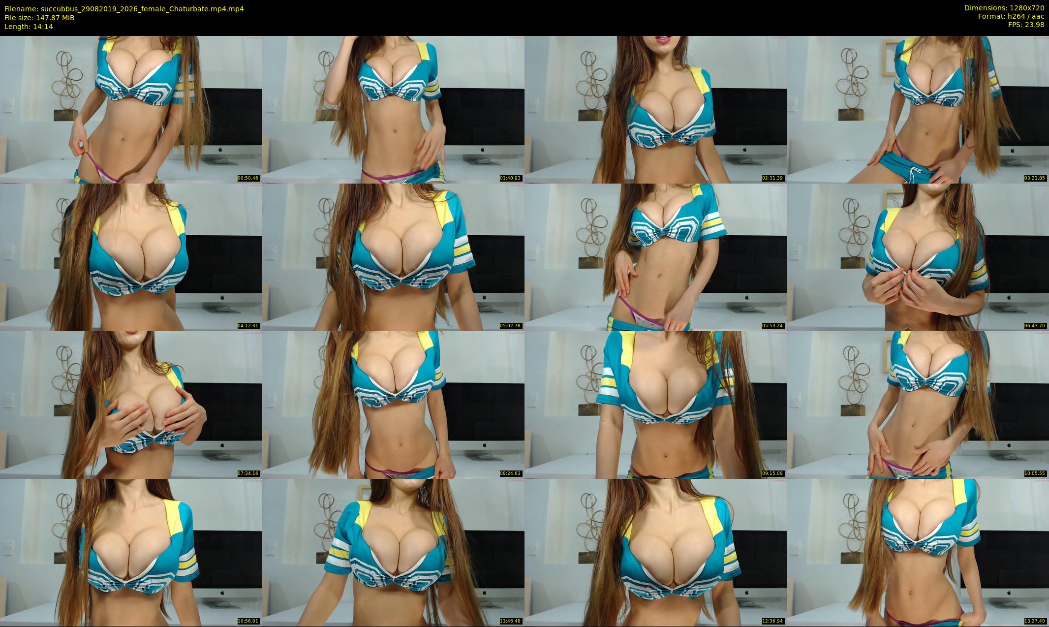 succubbus — 15 minute Chaturbate female cam show recording, 720p, Aug 29, 2019
