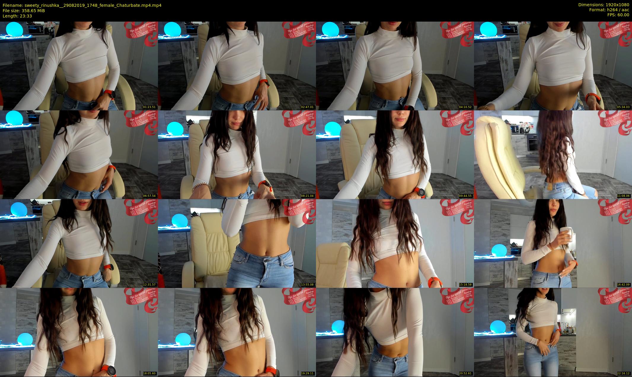 sweety_rinushka_ — 24 minute Chaturbate female cam show recording, 1080p, Aug 29, 2019