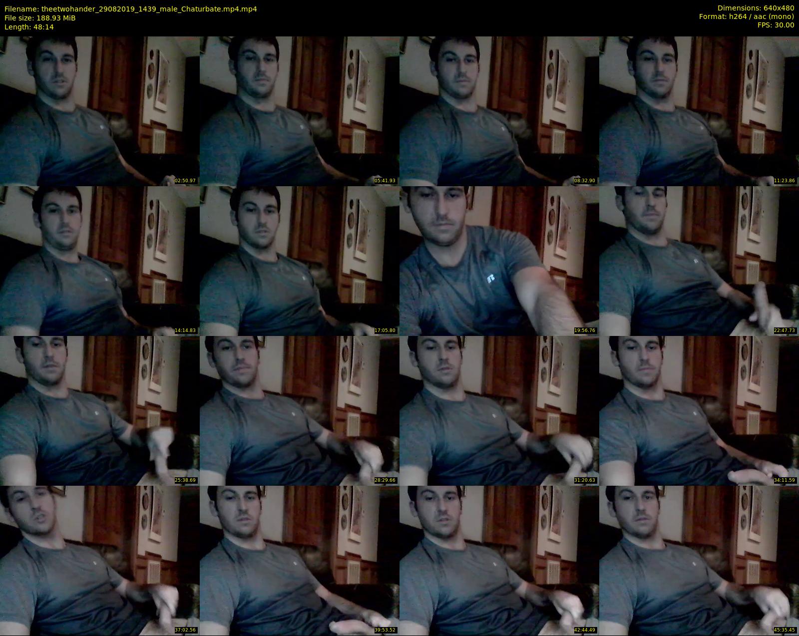 theetwohander — 49 minute Chaturbate male cam show recording, 480p, Aug 29, 2019