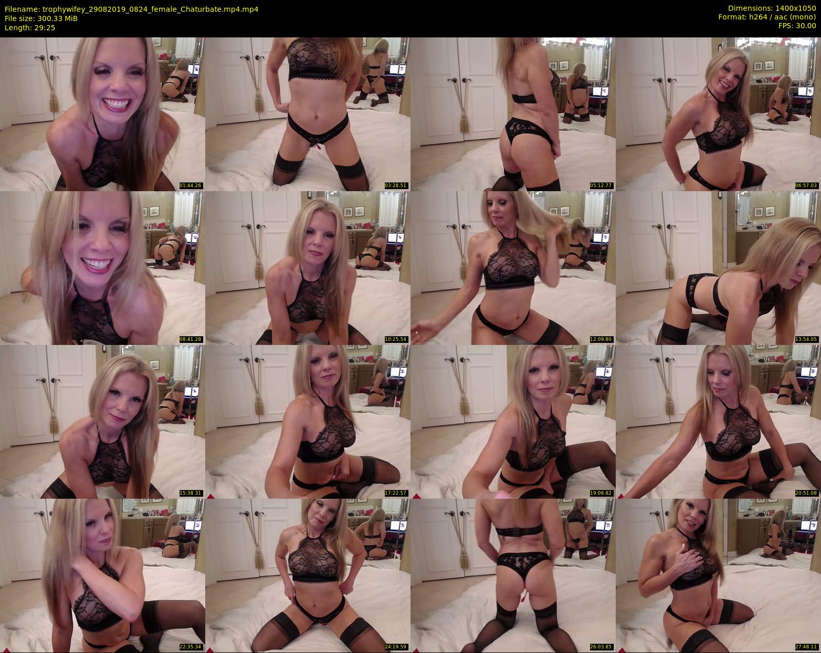 trophywifey — 30 minute Chaturbate female cam show recording, 720p, Aug 29, 2019