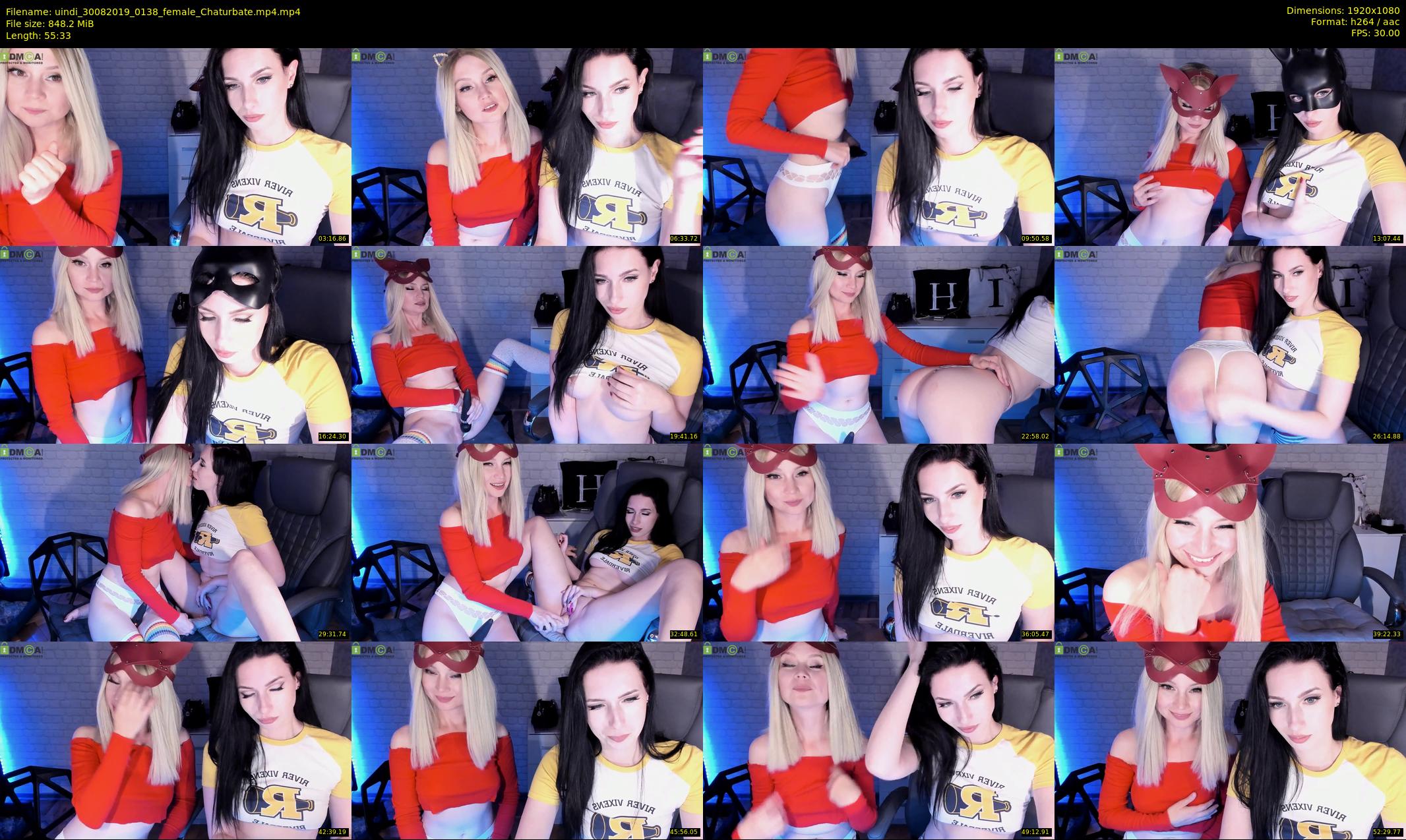 uindi — 56 minute Chaturbate female cam show recording, 1080p, Aug 30, 2019