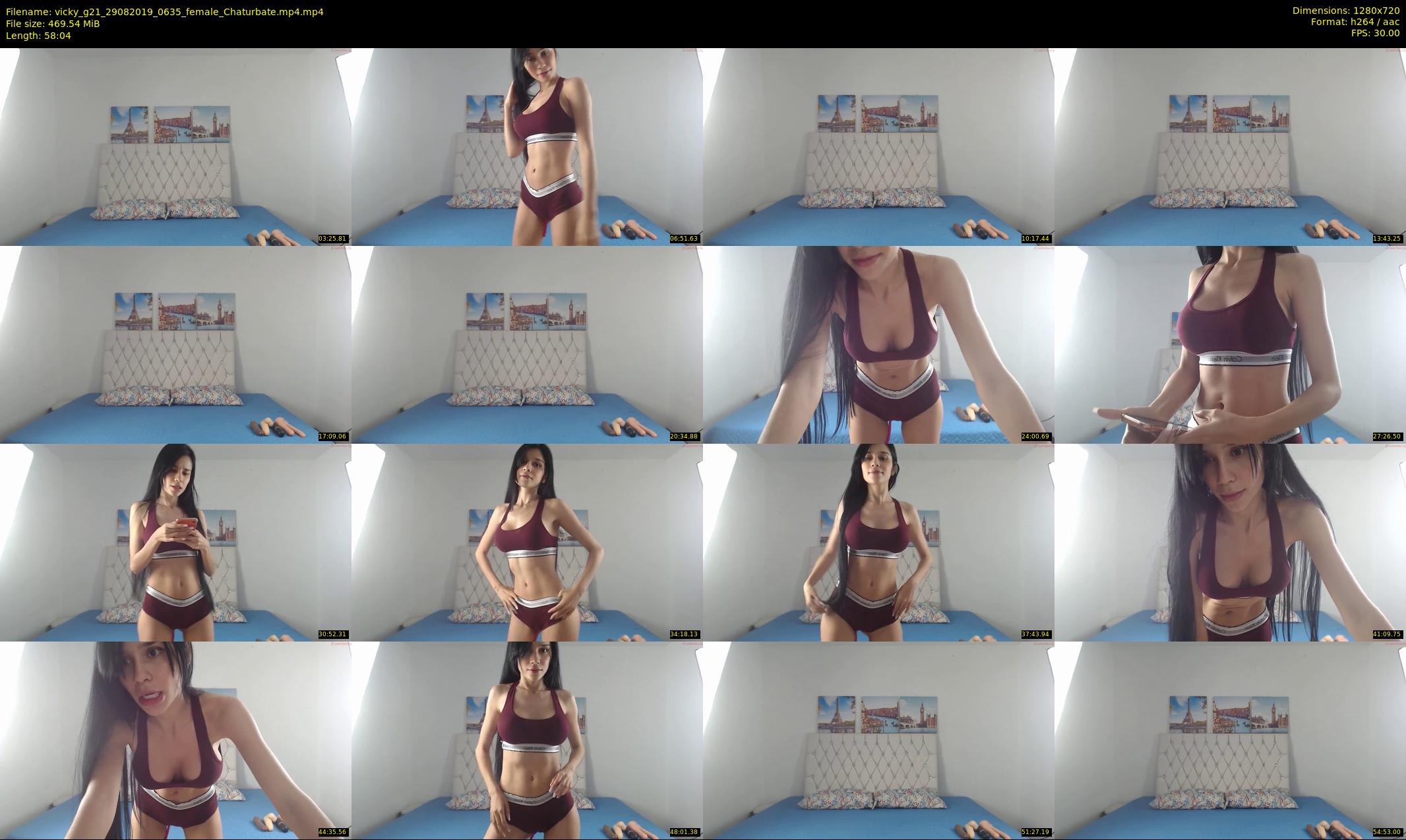 vicky_g21 — 59 minute Chaturbate female cam show recording, 720p, Aug 29, 2019