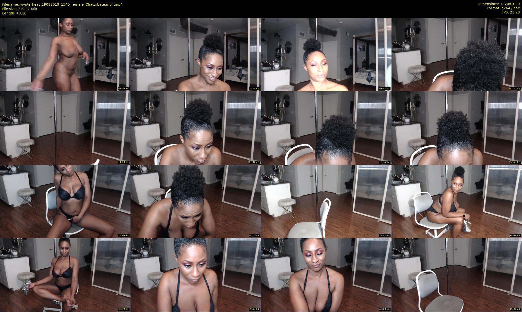 wynterheat — 49 minute Chaturbate female cam show recording, 1080p, Aug 29, 2019