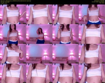 AddictiveLara — 19 minute MyFreeCams cam show recording, 480p, Aug 31, 2019