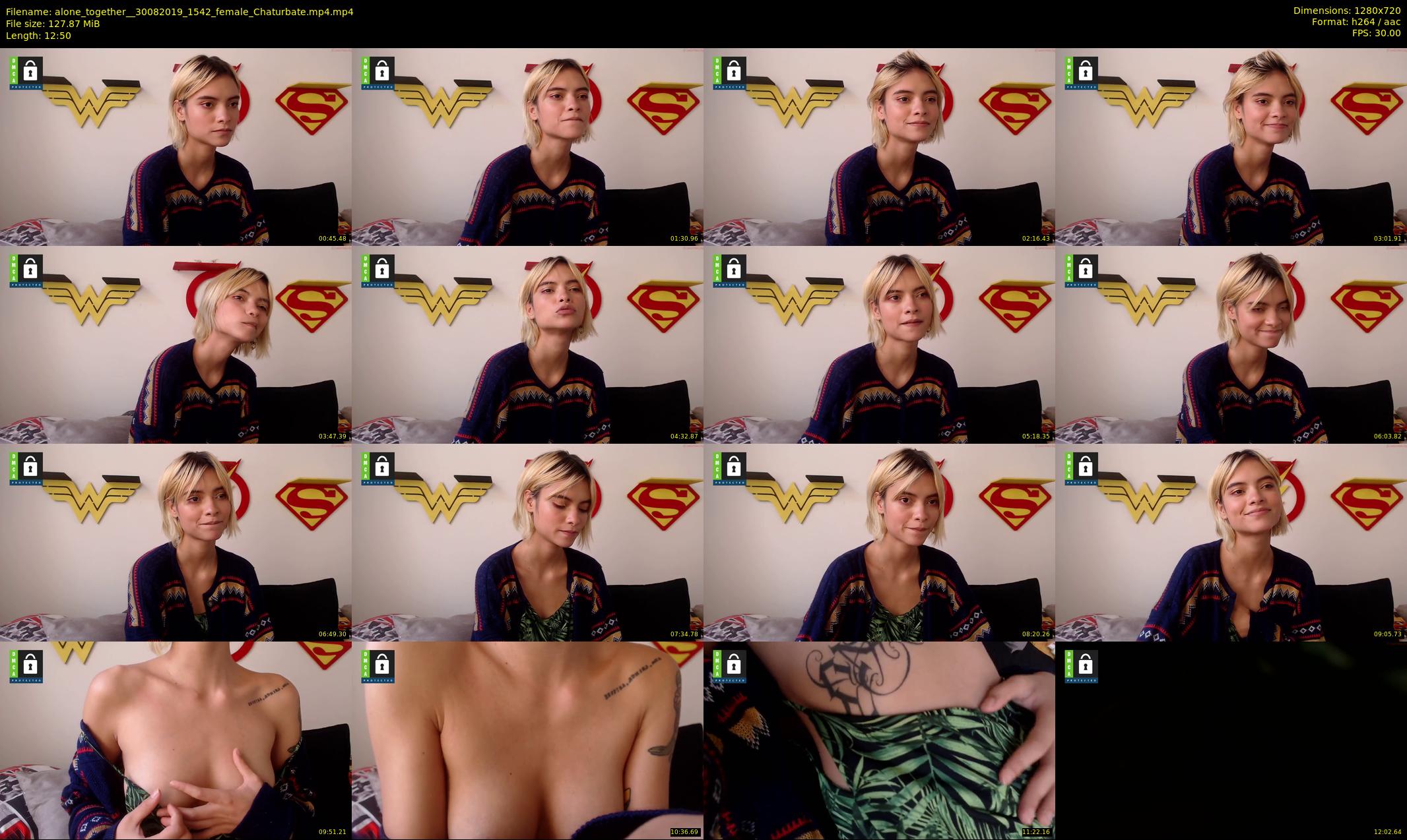 alone_together_ — 13 minute Chaturbate female cam show recording, 720p, Aug 30, 2019
