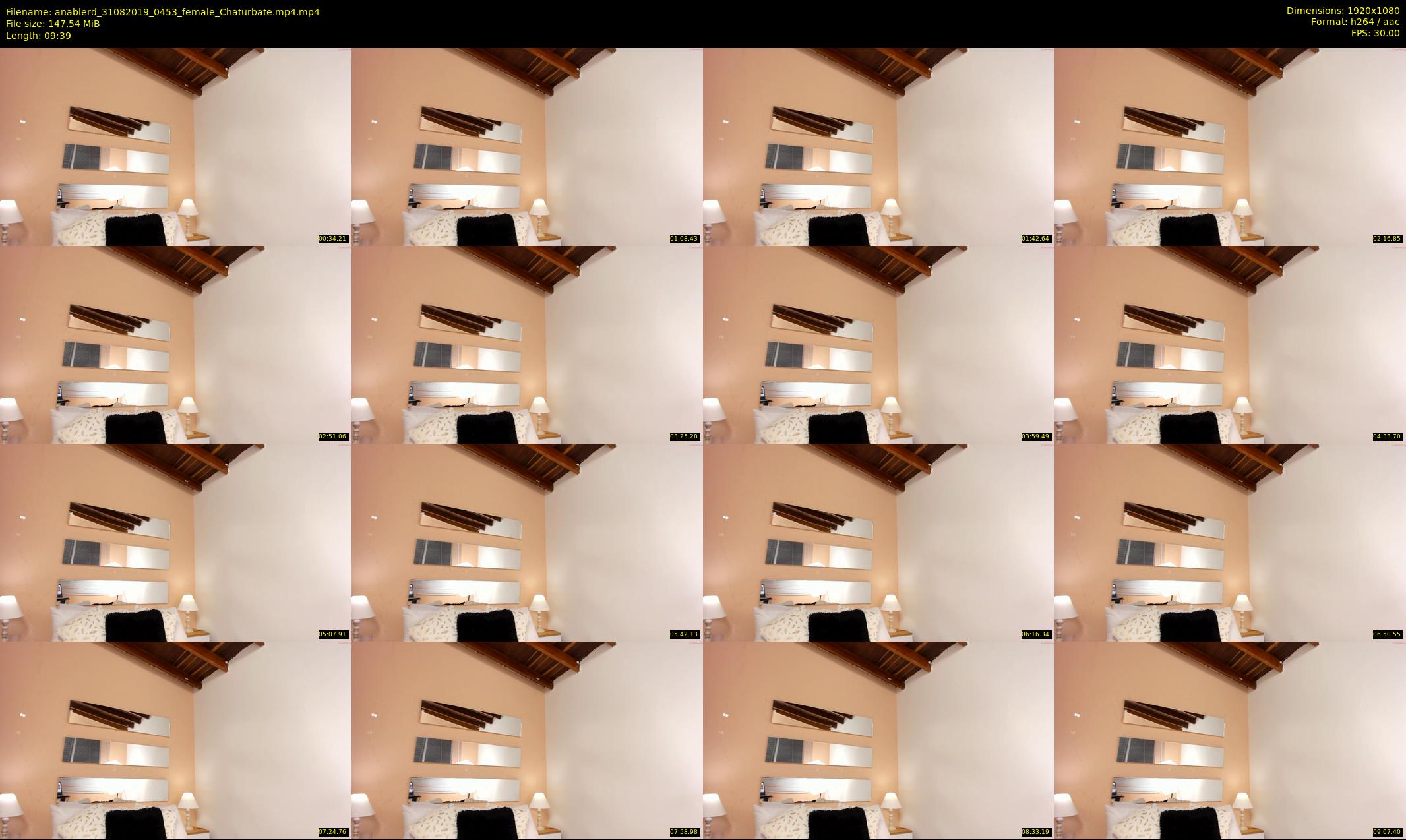 anablerd — 10 minute Chaturbate female cam show recording, 1080p, Aug 31, 2019
