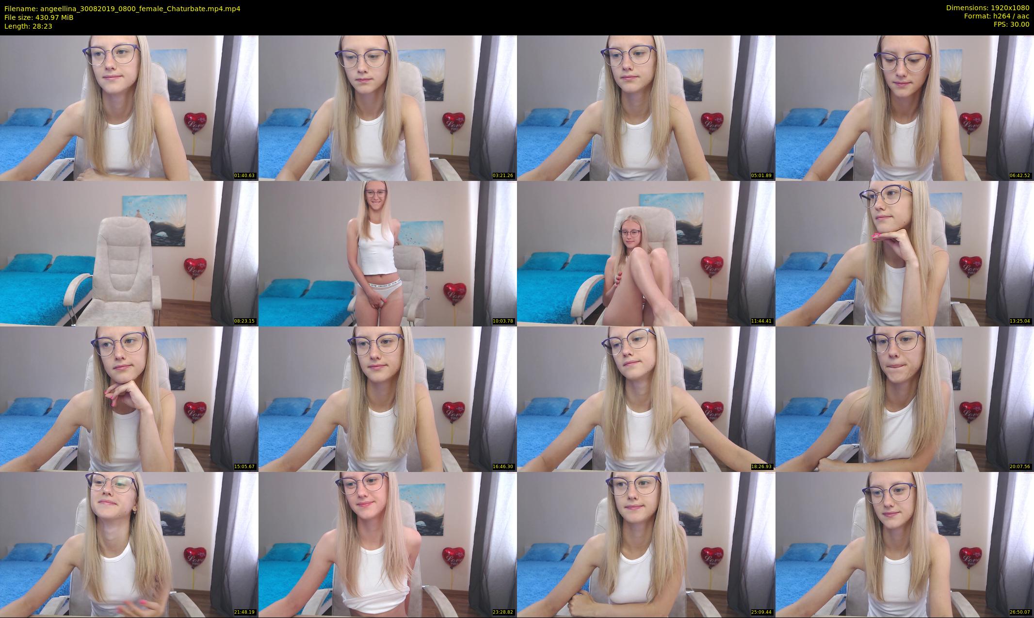 angeellina — 29 minute Chaturbate female cam show recording, 1080p, Aug 30, 2019