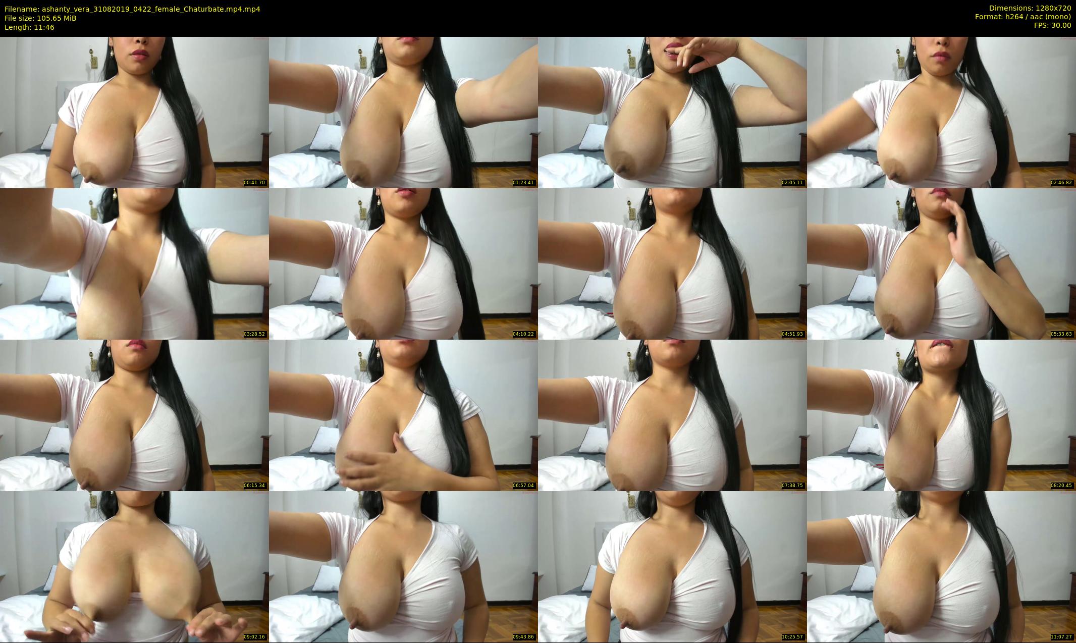 ashanty_vera — 12 minute Chaturbate couple cam show recording, 720p, Aug 31, 2019