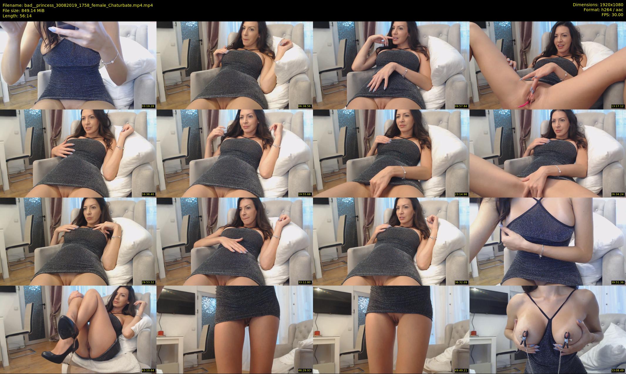 bad__princess — 57 minute Chaturbate female cam show recording, 1080p, Aug 30, 2019