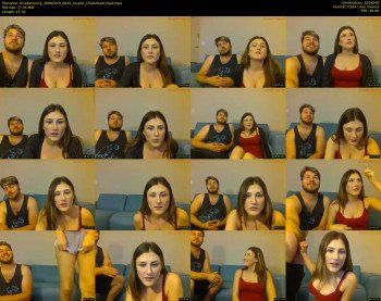 briadominick — 48 minute Chaturbate couple cam show recording, SD, Aug 30, 2019