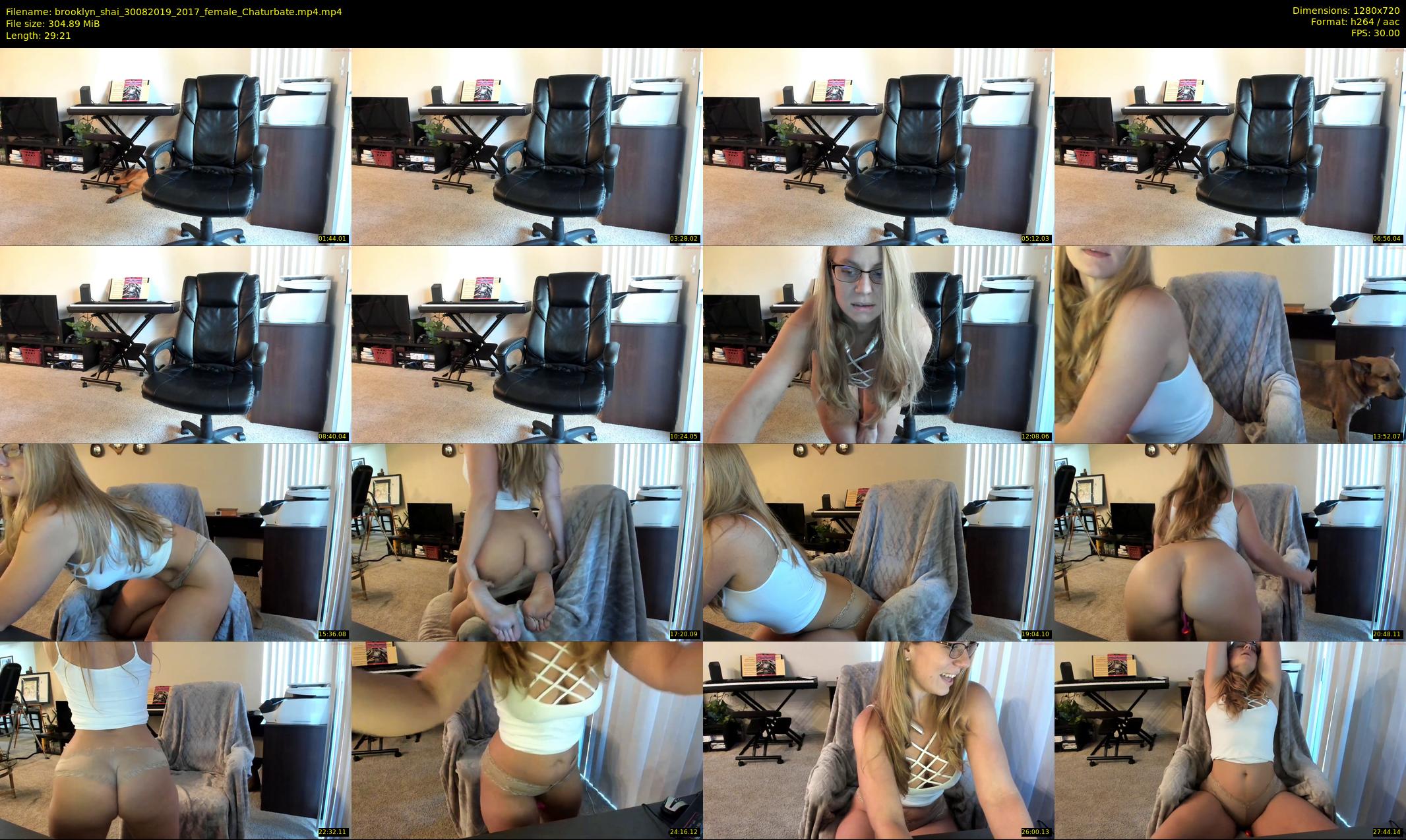 brooklyn_shai — 30 minute Chaturbate couple cam show recording, 720p, Aug 30, 2019