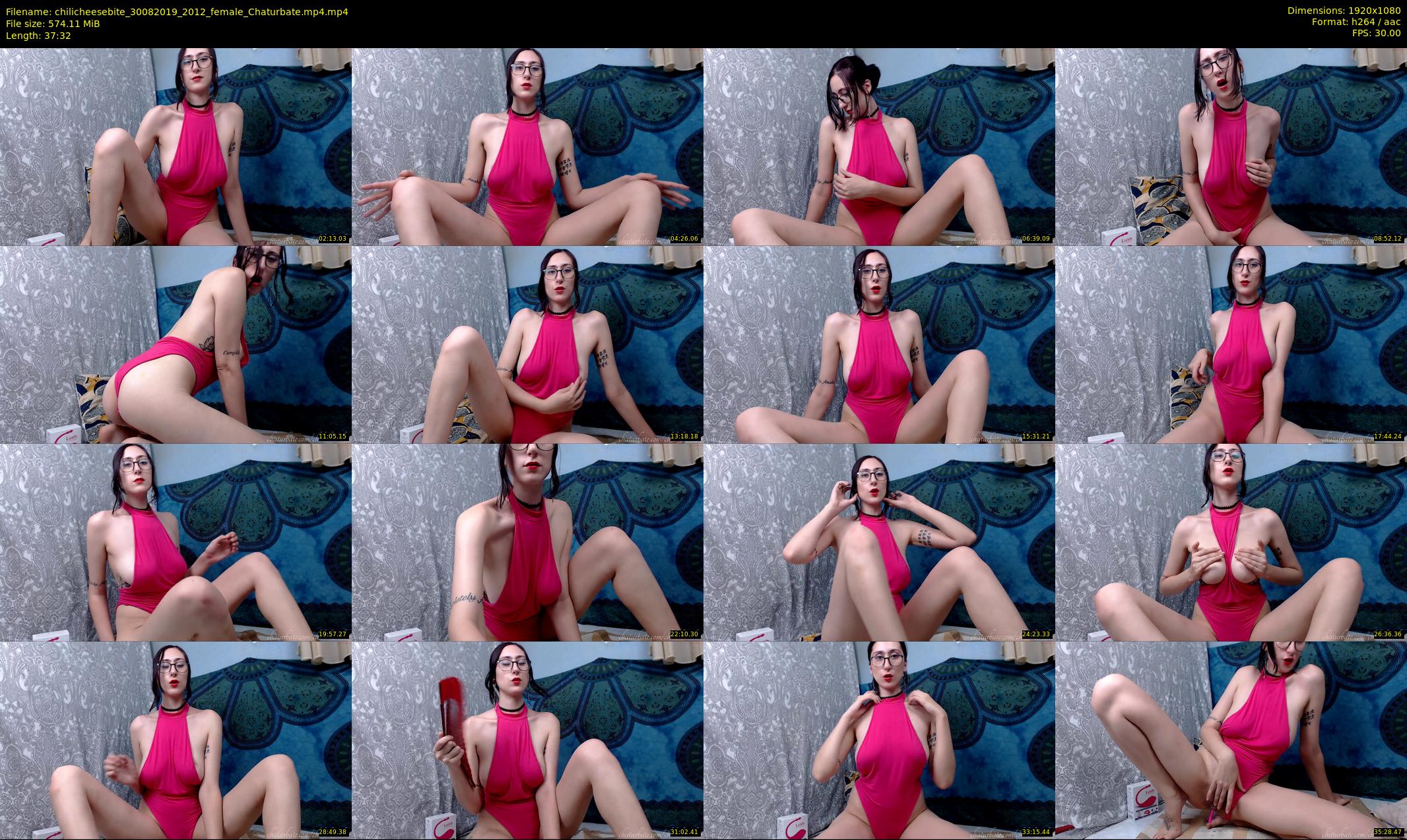 chilicheesebite — 38 minute Chaturbate female cam show recording, 1080p, Aug 30, 2019