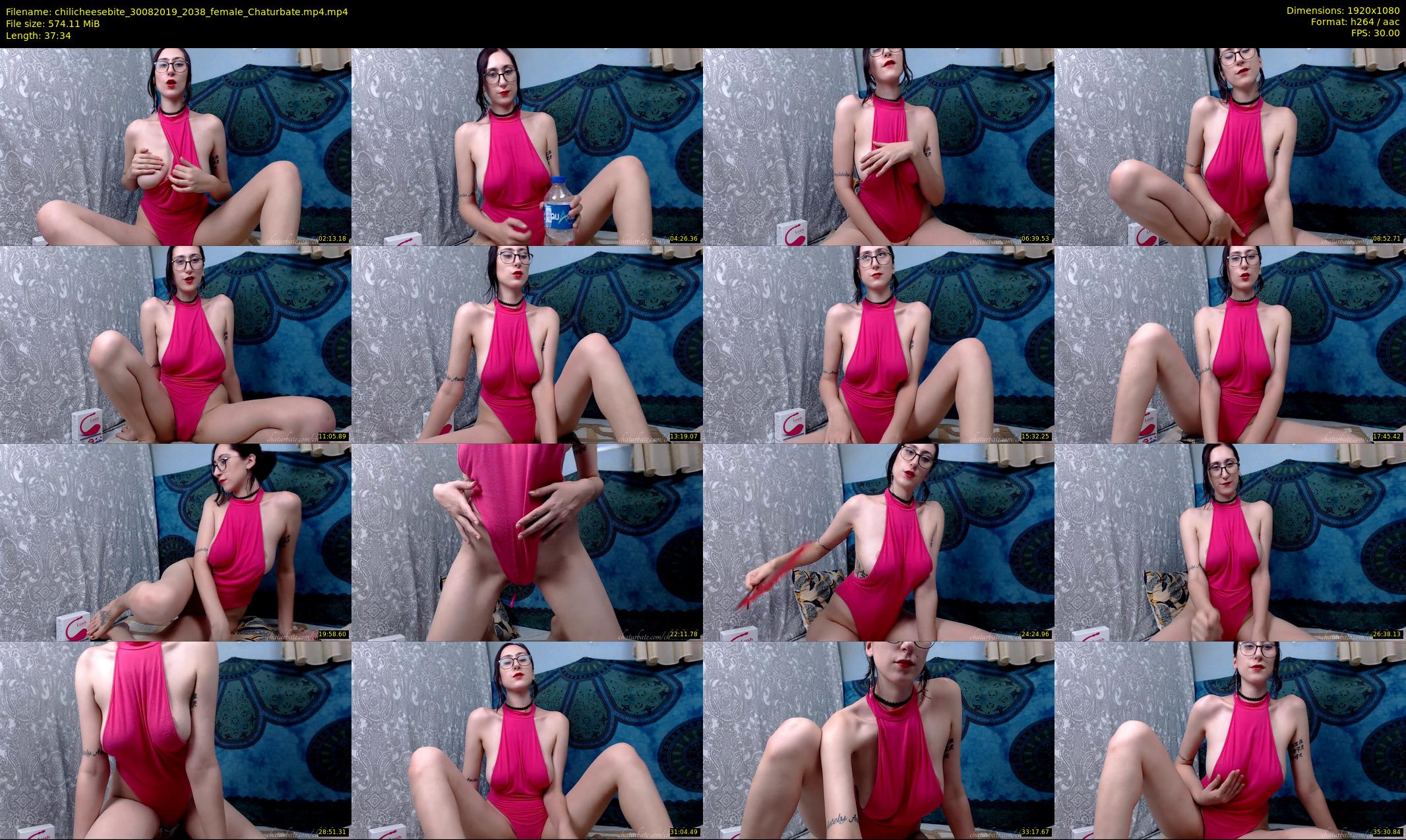 chilicheesebite — 38 minute Chaturbate female cam show recording, 1080p, Aug 30, 2019