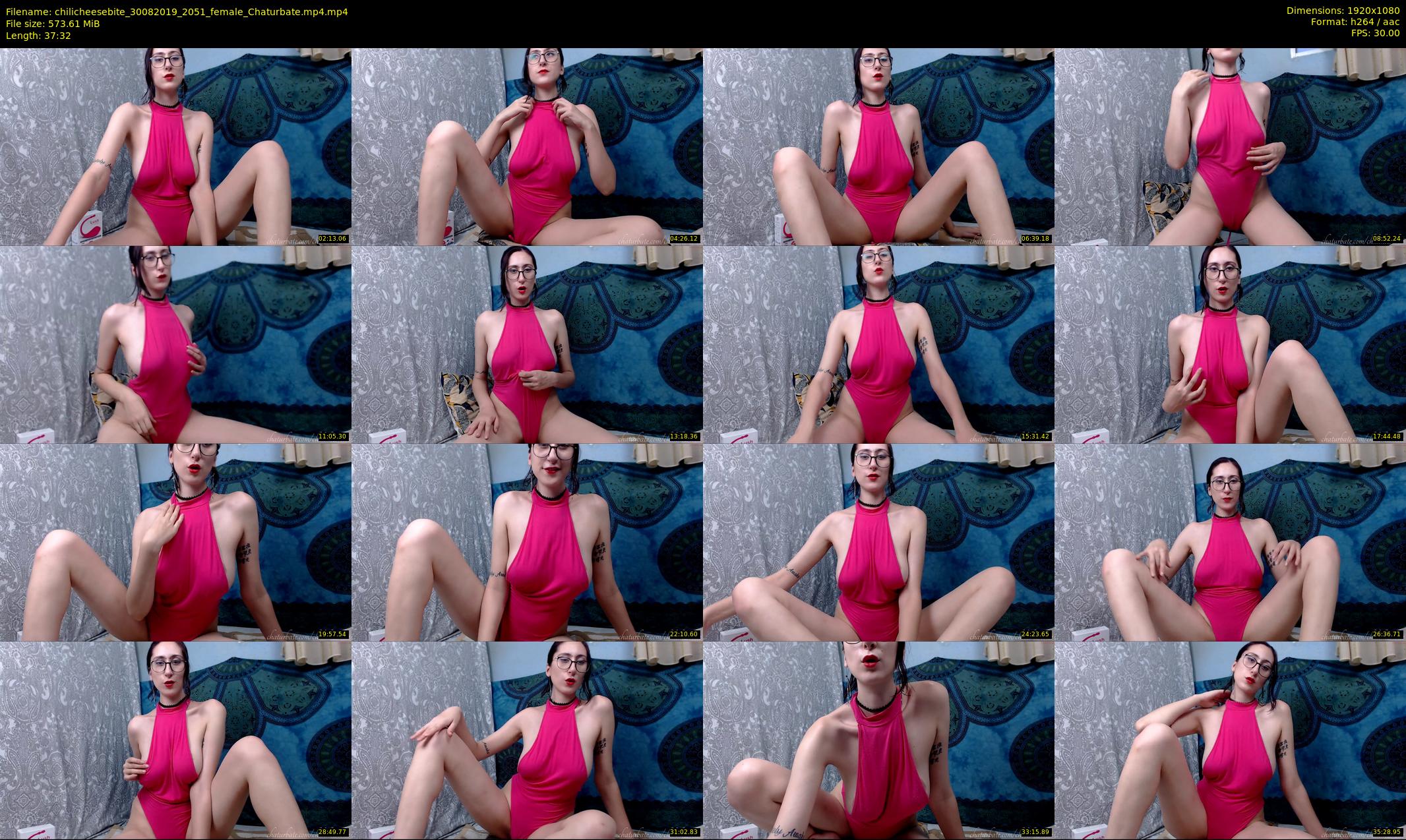 chilicheesebite — 38 minute Chaturbate female cam show recording, 1080p, Aug 30, 2019