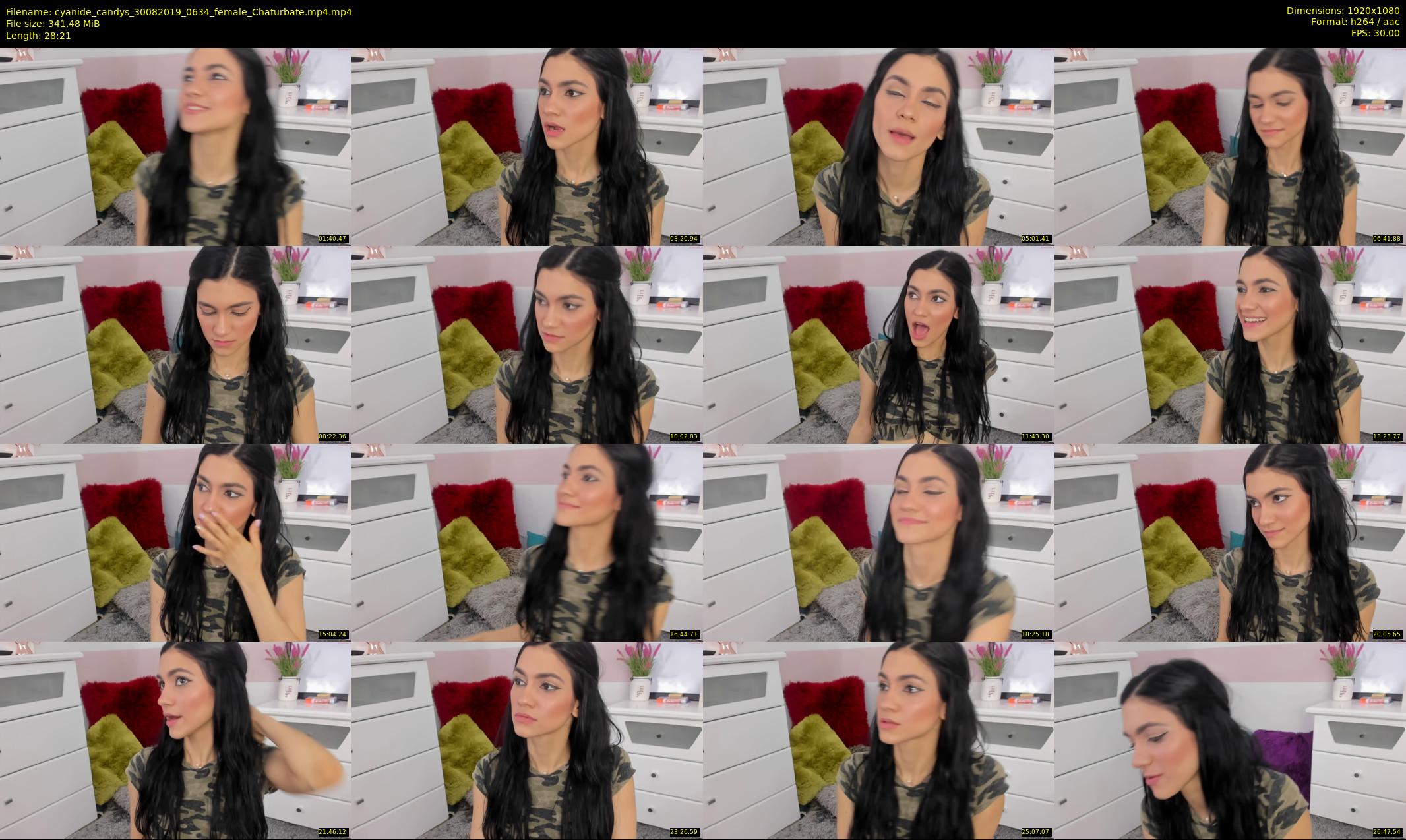cyanide_candys — 29 minute Chaturbate female cam show recording, 1080p, Aug 30, 2019