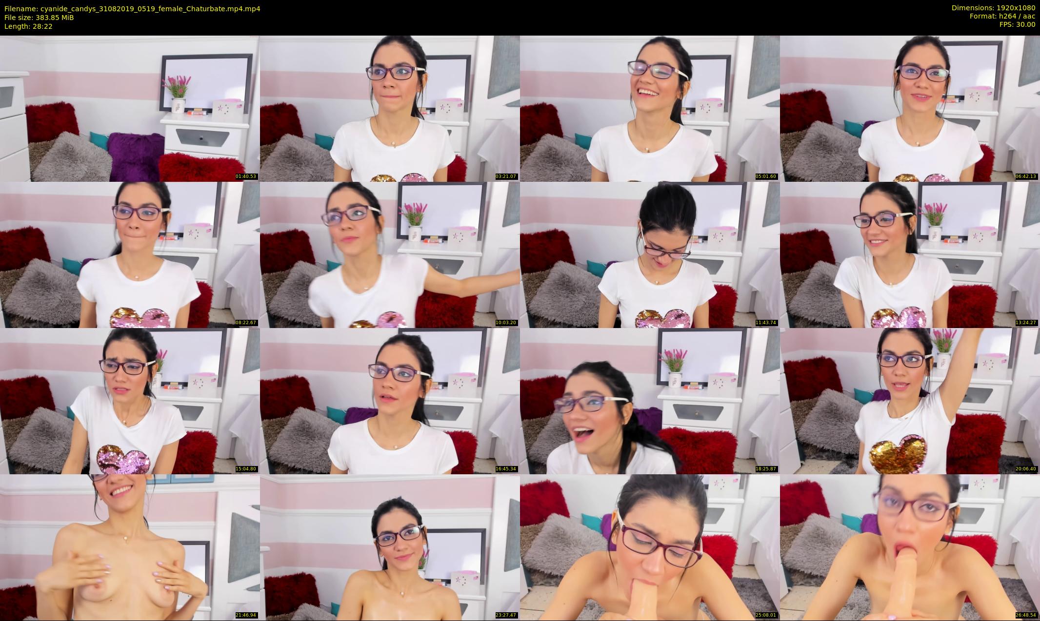 cyanide_candys — 29 minute Chaturbate female cam show recording, 1080p, Aug 31, 2019