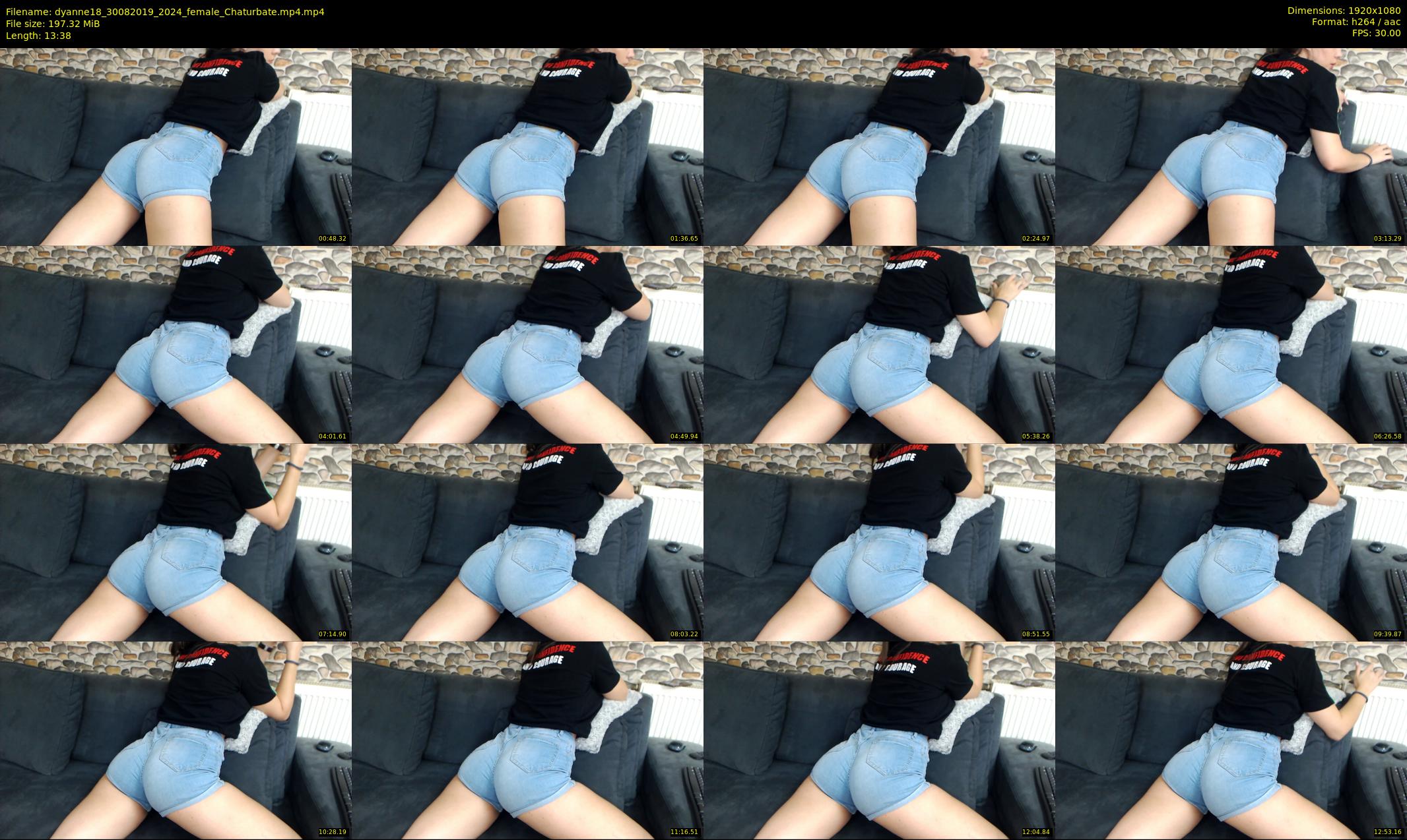 dyanne18 — 14 minute Chaturbate female cam show recording, 1080p, Aug 30, 2019