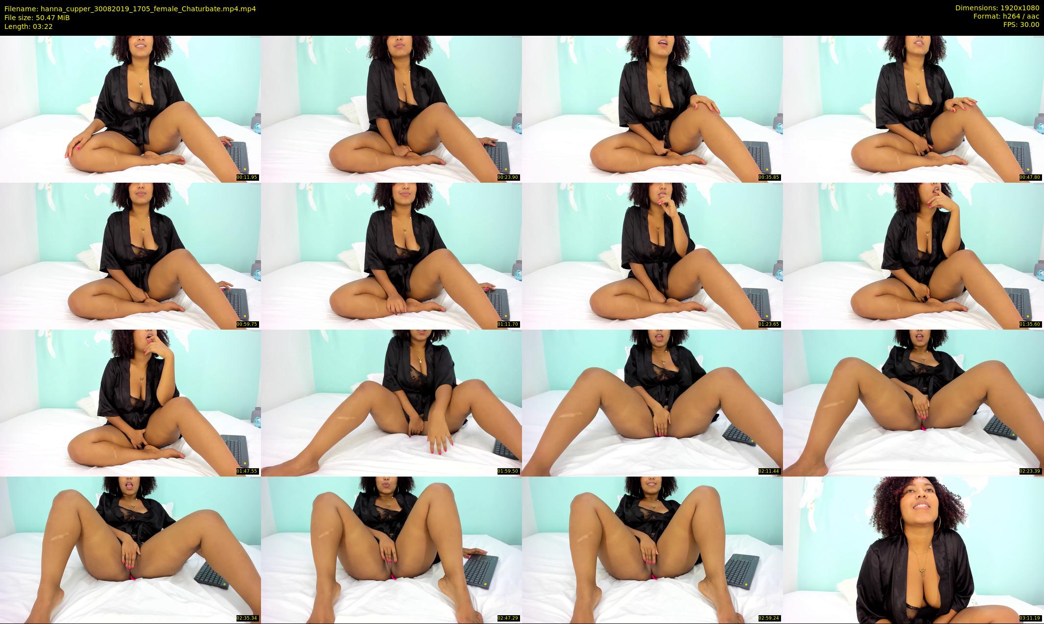 hanna_cupper — 4 minute Chaturbate female cam show recording, 1080p, Aug 30, 2019