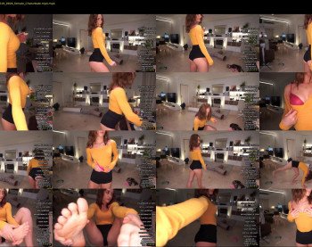 hannahjames710 — 15 minute Chaturbate female cam show recording, 4K, Aug 30, 2019