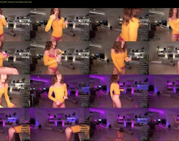 hannahjames710 — 15 minute Chaturbate female cam show recording, 4K, Aug 30, 2019