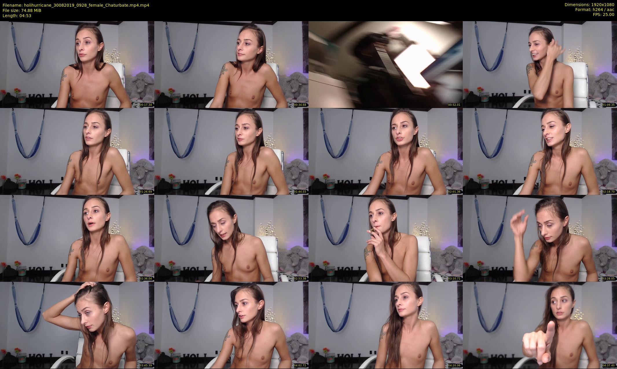 holihurricane — 5 minute Chaturbate female cam show recording, 1080p, Aug 30, 2019