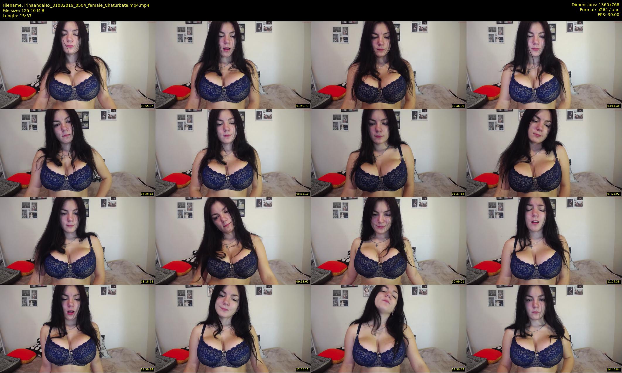 irinaandalex — 16 minute Chaturbate couple cam show recording, 720p, Aug 31, 2019