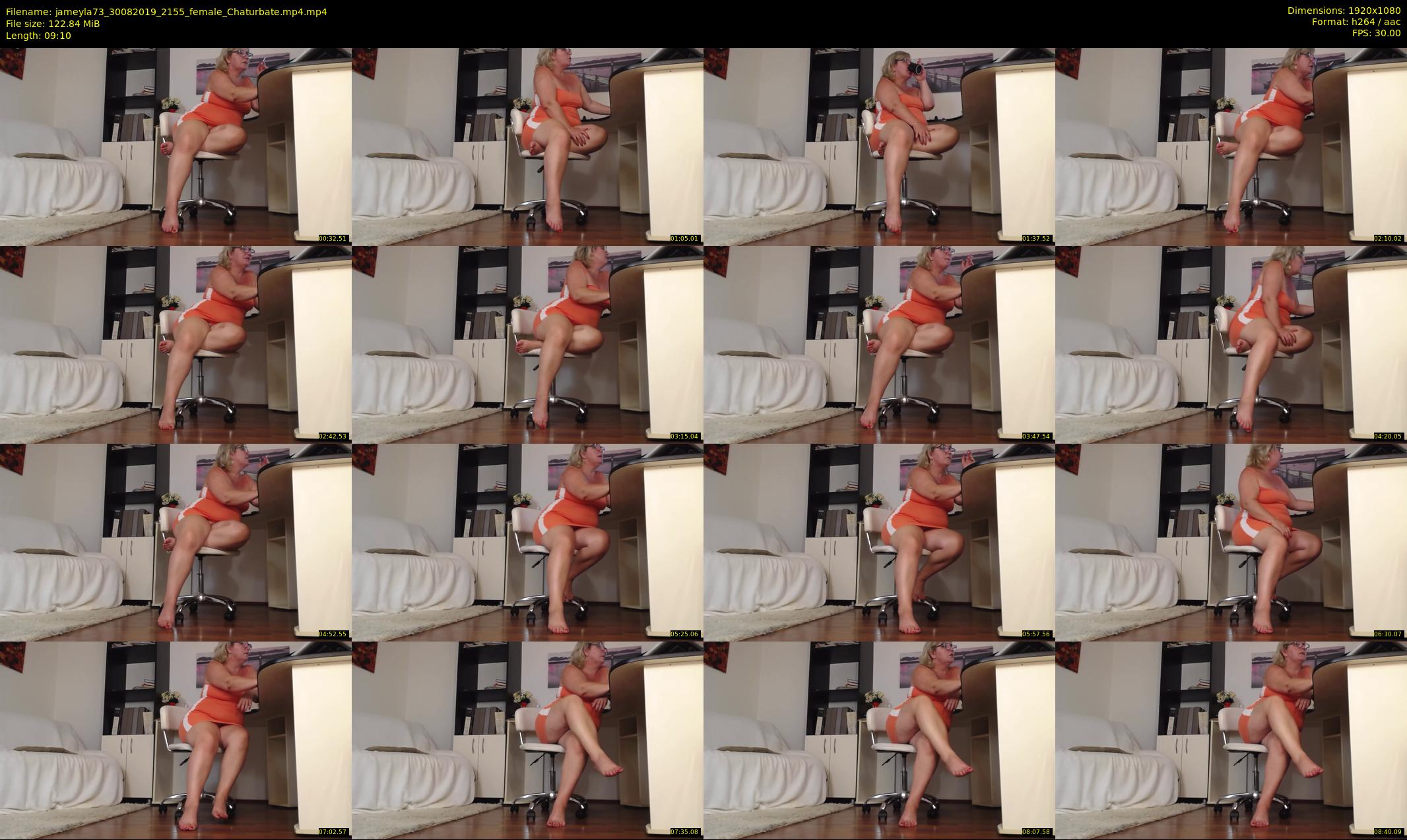 jameyla73 — 10 minute Chaturbate female cam show recording, 1080p, Aug 30, 2019