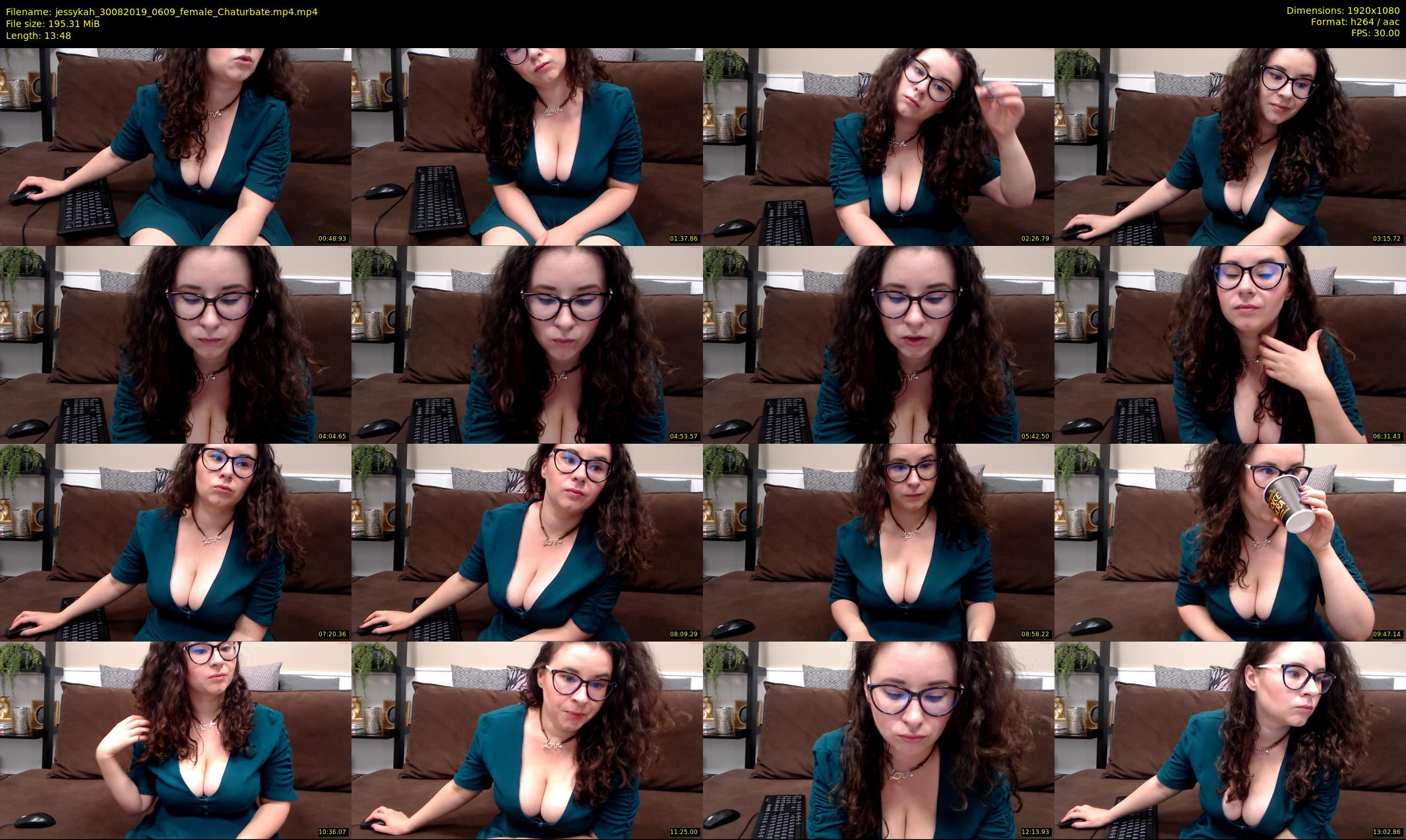 jessykah — 14 minute Chaturbate female cam show recording, 1080p, Aug 30, 2019