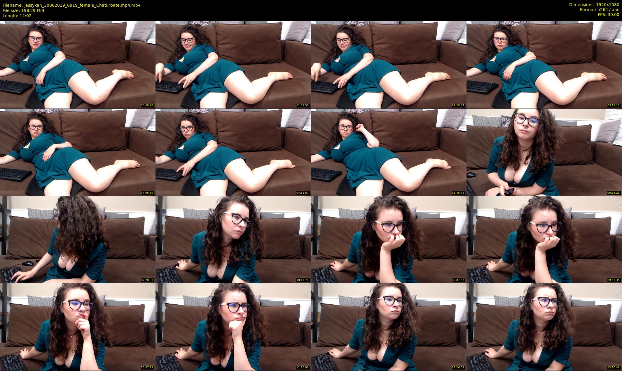 jessykah — 15 minute Chaturbate female cam show recording, 1080p, Aug 30, 2019