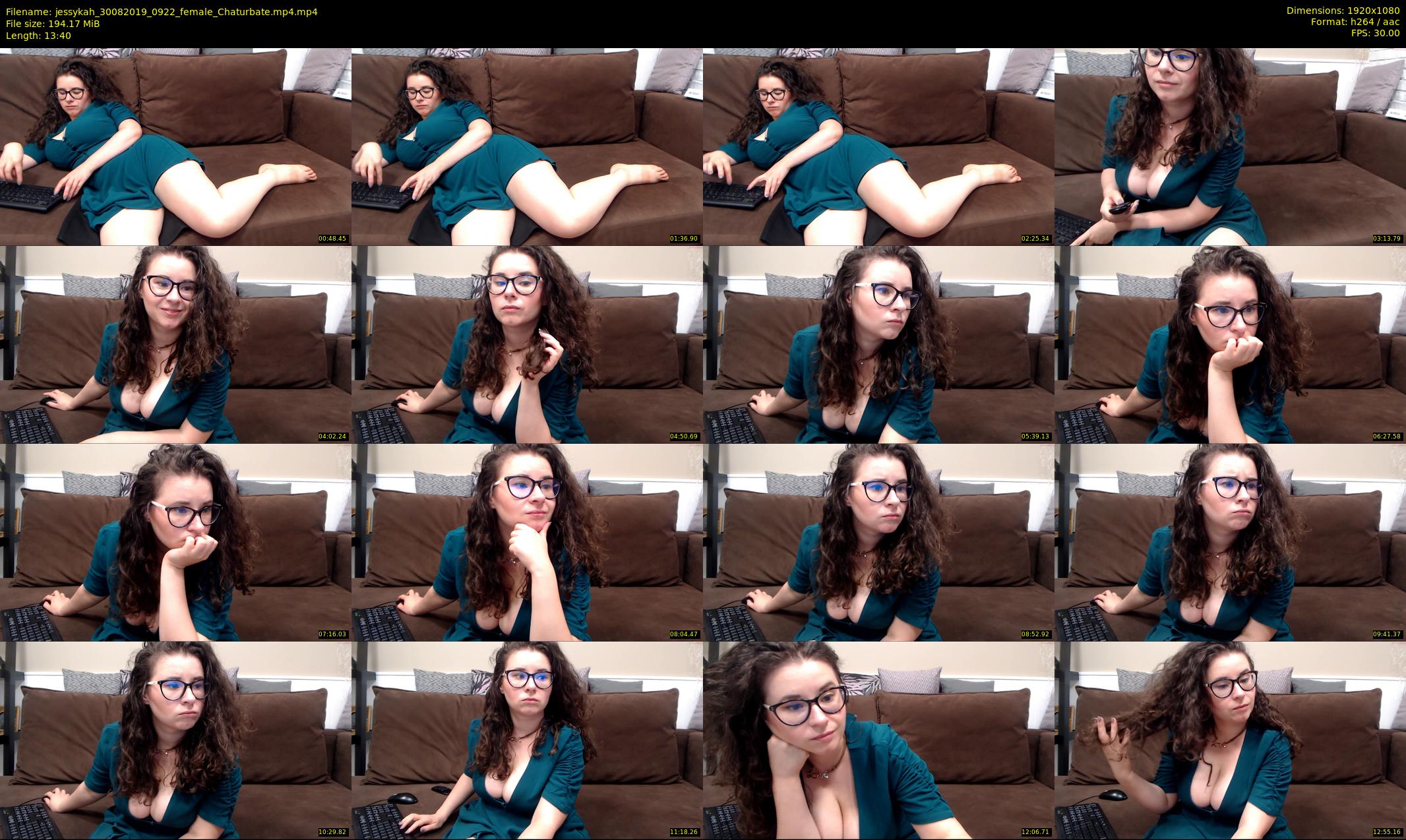 jessykah — 14 minute Chaturbate female cam show recording, 1080p, Aug 30, 2019