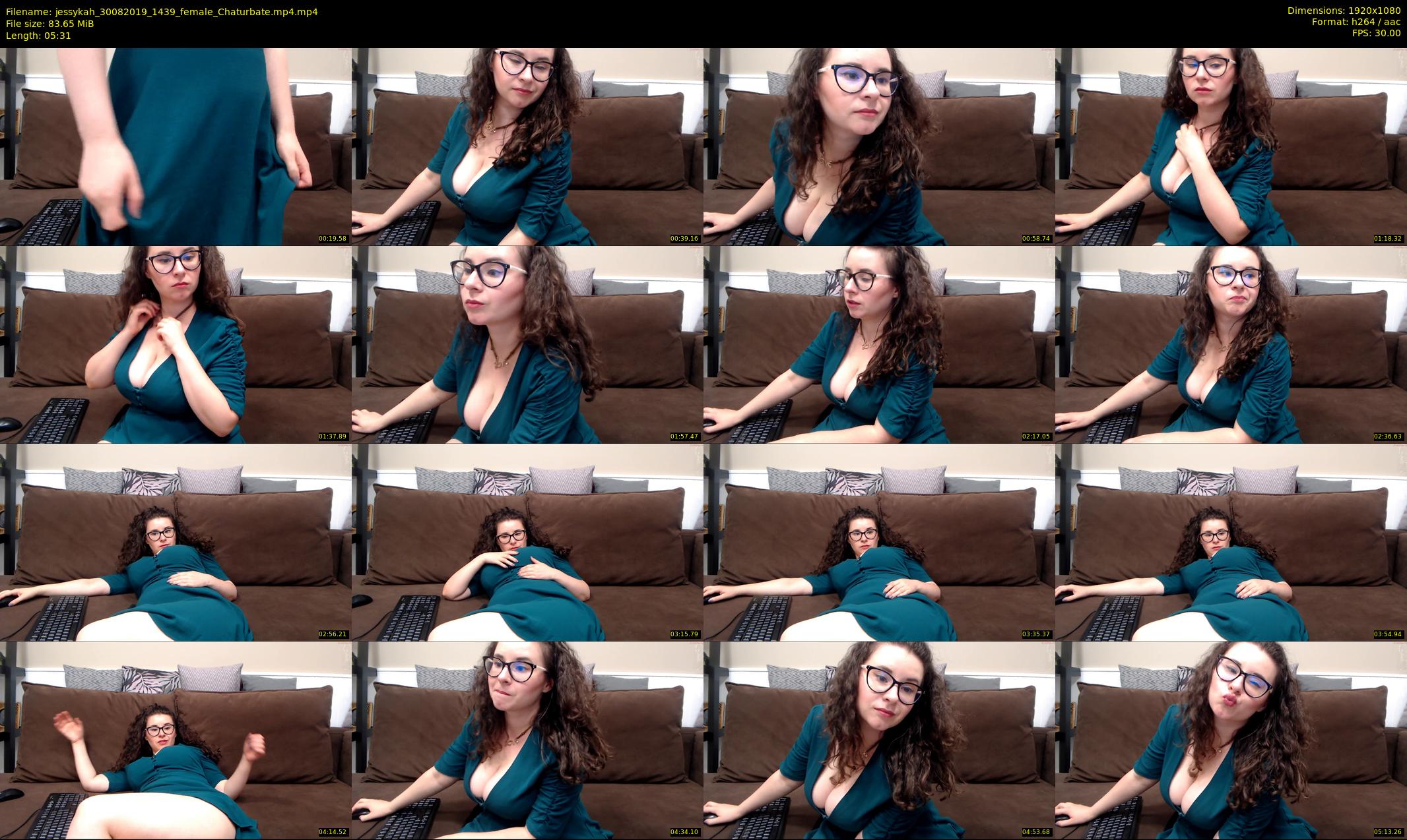jessykah — 6 minute Chaturbate female cam show recording, 1080p, Aug 30, 2019
