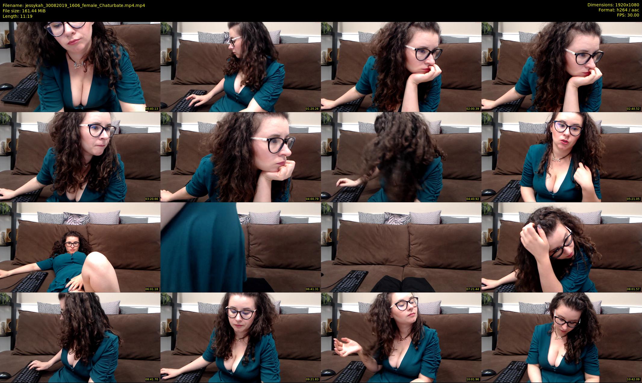 jessykah — 12 minute Chaturbate female cam show recording, 1080p, Aug 30, 2019