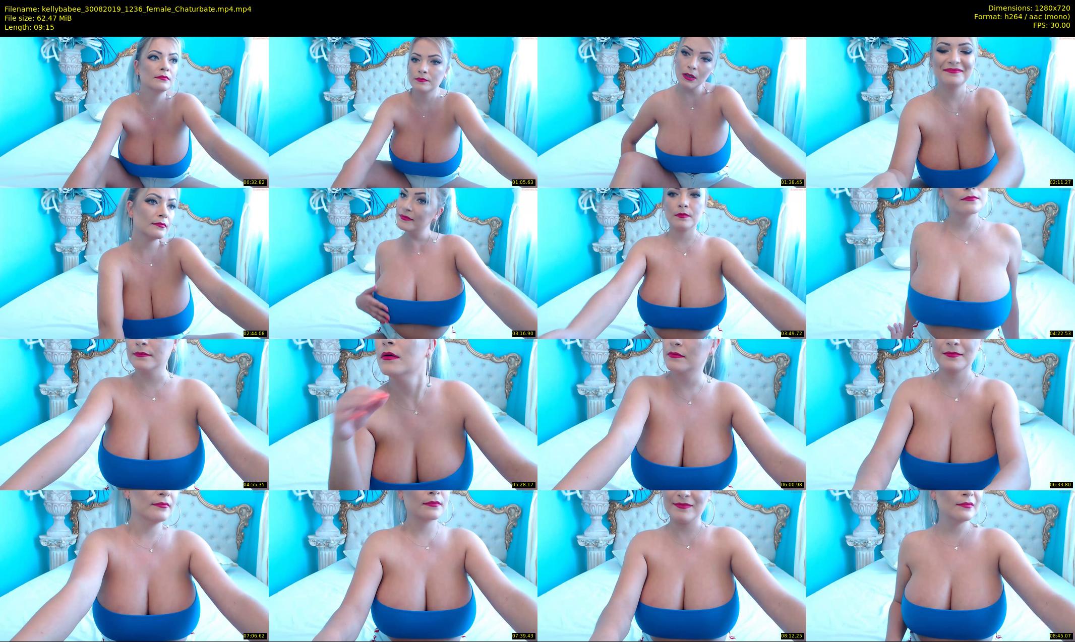 kellybabee — 10 minute Chaturbate female cam show recording, 720p, Aug 30, 2019
