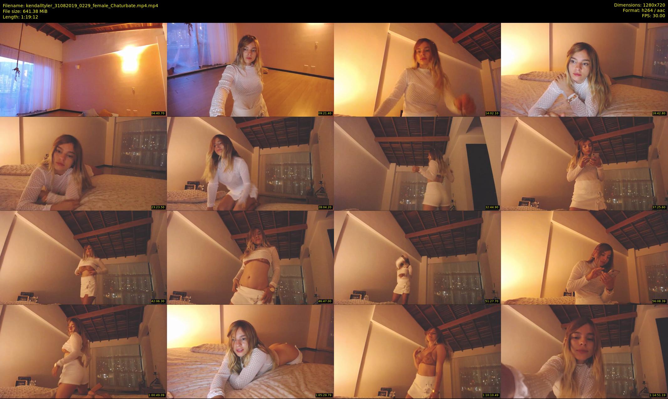kendalltyler — 80 minute Chaturbate female cam show recording, 720p, Aug 31, 2019
