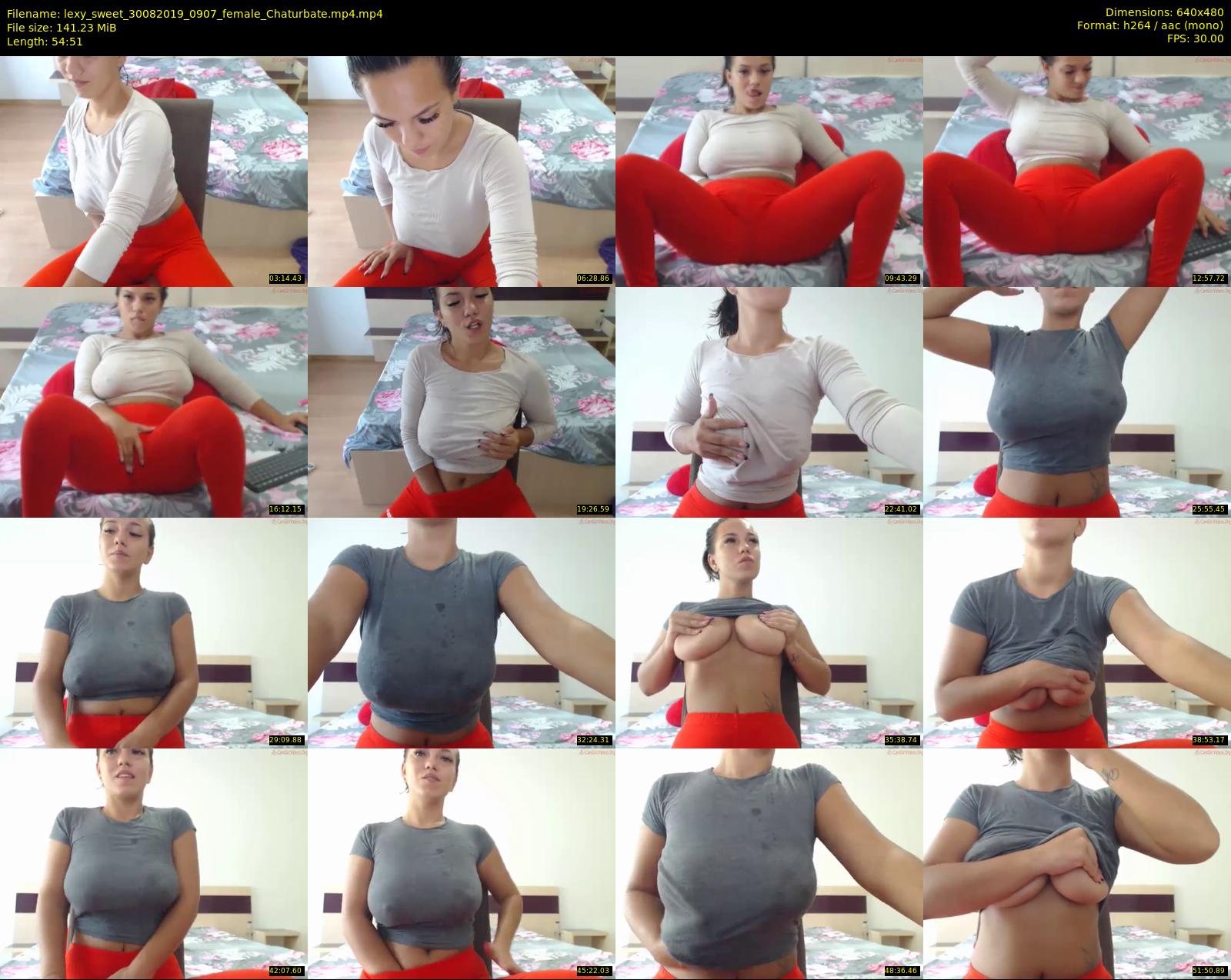 lexy_sweet — 55 minute Chaturbate female cam show recording, 480p, Aug 30, 2019