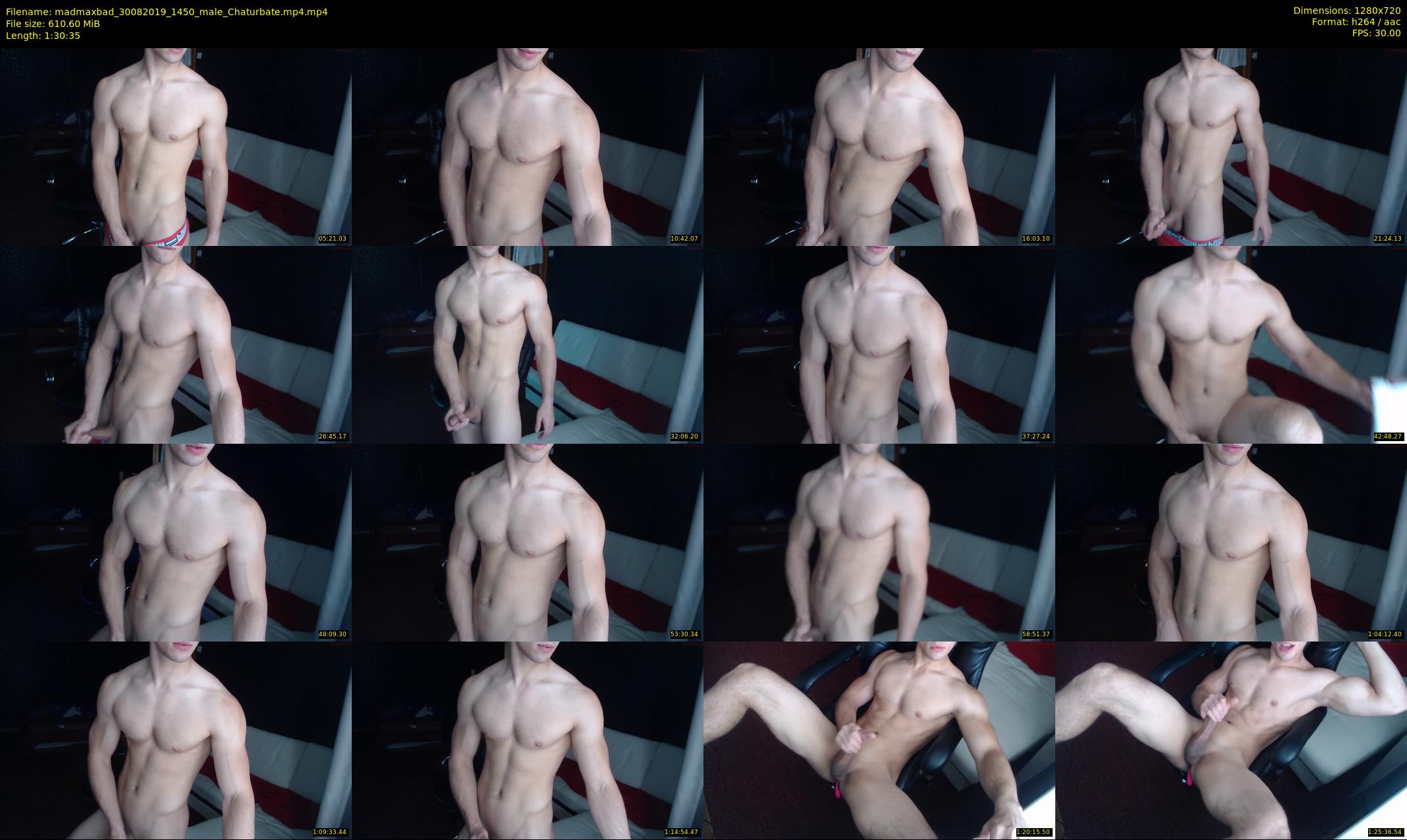 madmaxbad — 91 minute Chaturbate male cam show recording, 720p, Aug 30, 2019