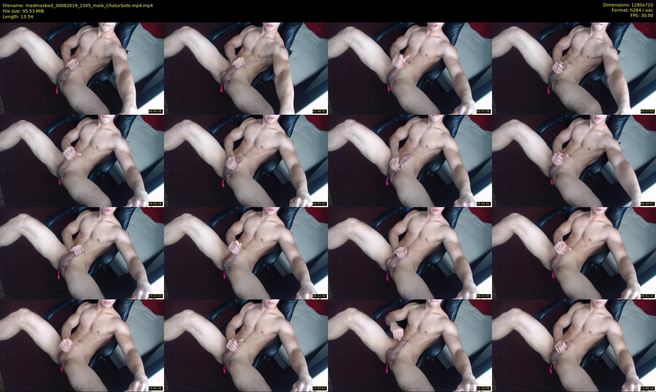 madmaxbad — 14 minute Chaturbate male cam show recording, 720p, Aug 30, 2019