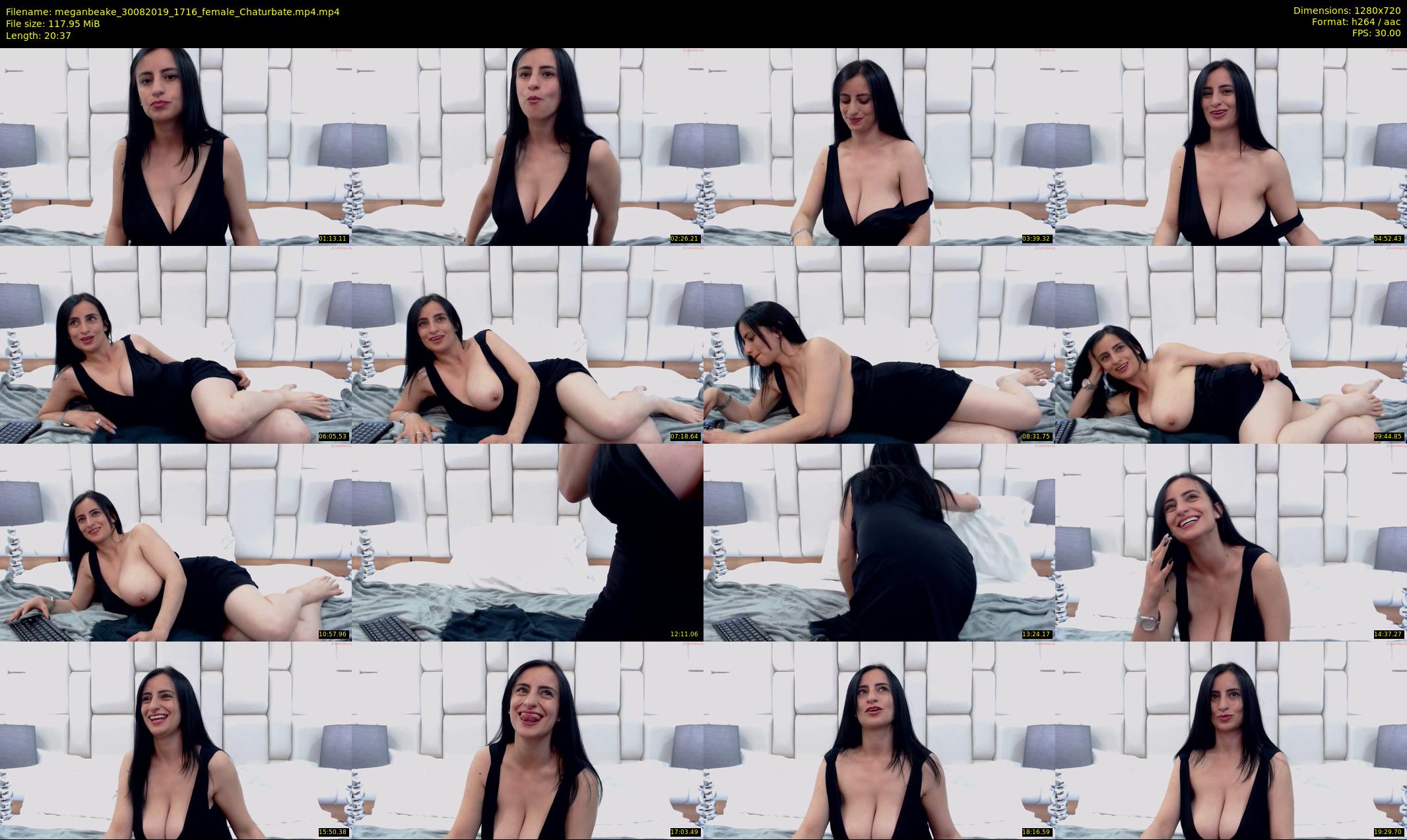 meganbeake — 21 minute Chaturbate female cam show recording, 720p, Aug 30, 2019