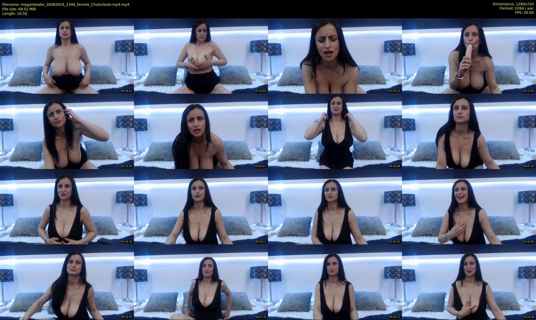 meganbeake — 11 minute Chaturbate female cam show recording, 720p, Aug 30, 2019