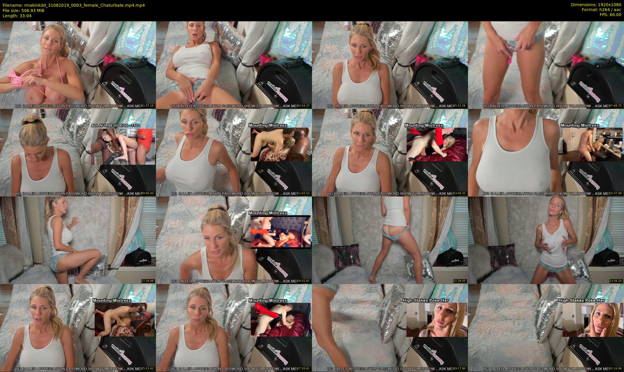 miakinkdd — 34 minute Chaturbate female cam show recording, 1080p, Aug 31, 2019