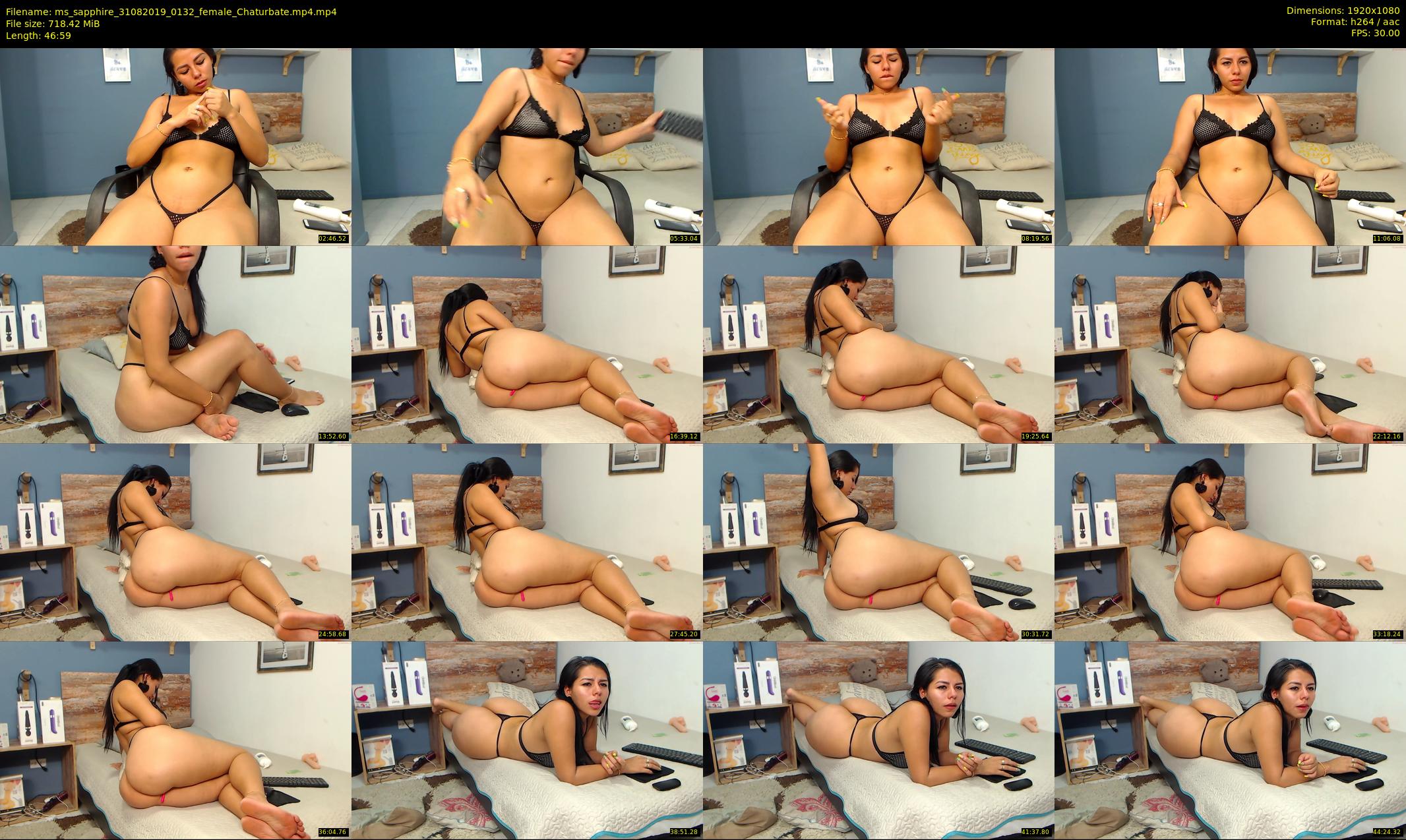 ms_sapphire — 47 minute Chaturbate female cam show recording, 1080p, Aug 31, 2019