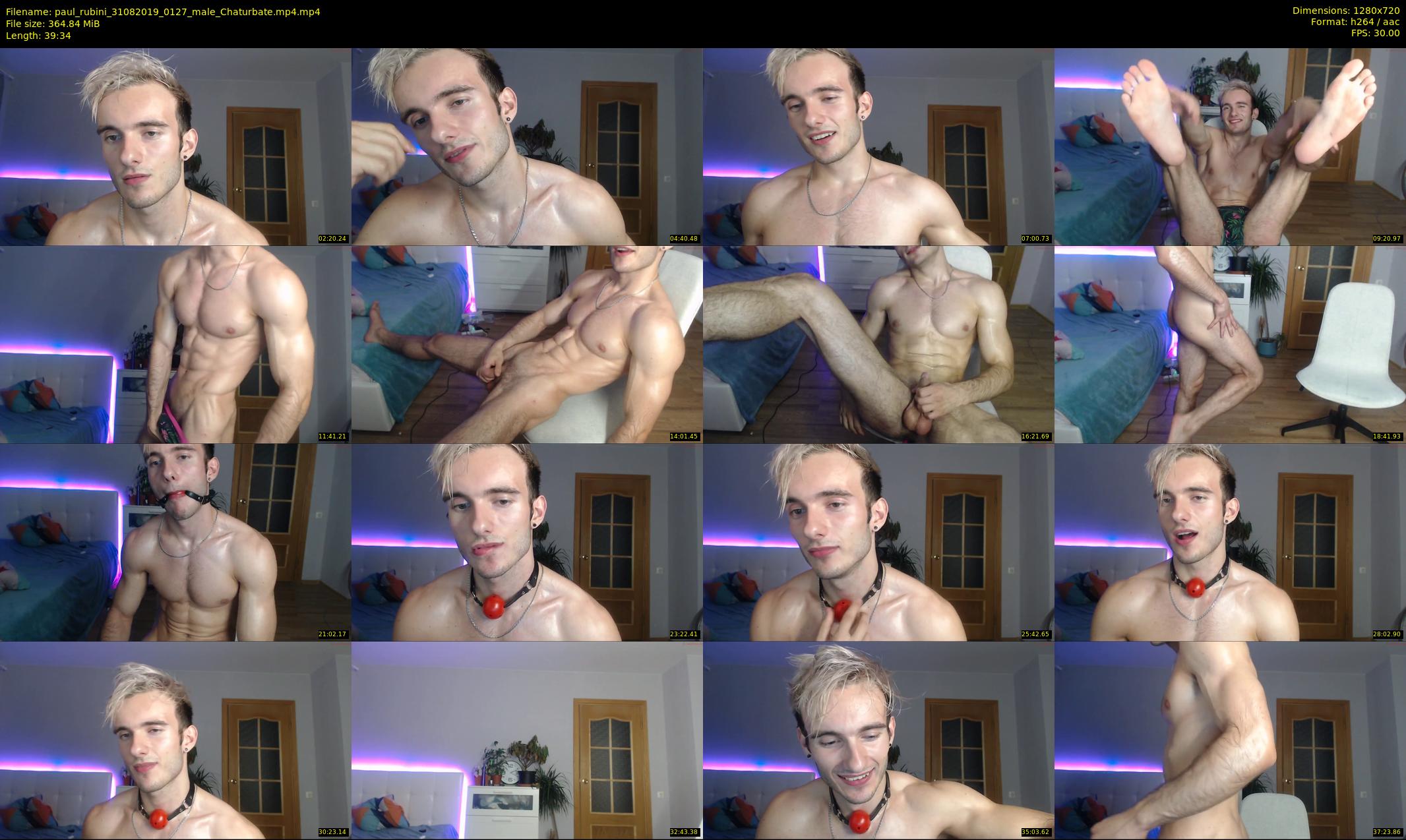 paul_rubini — 40 minute Chaturbate male cam show recording, 720p, Aug 31, 2019
