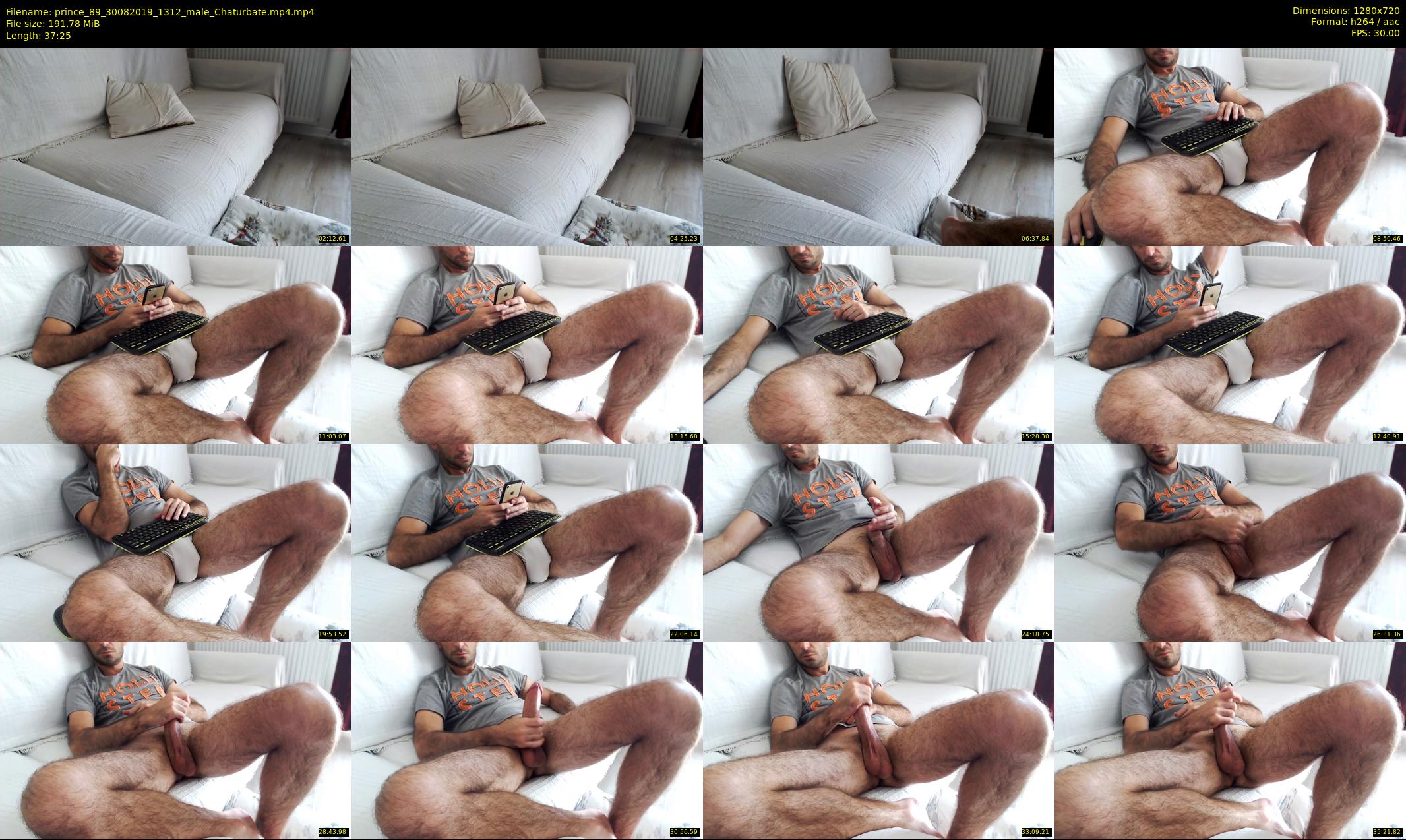 prince_89 — 38 minute Chaturbate male cam show recording, 720p, Aug 30, 2019