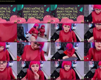 pyrowayne — 57 minute Chaturbate female cam show recording, 720p, Aug 30, 2019