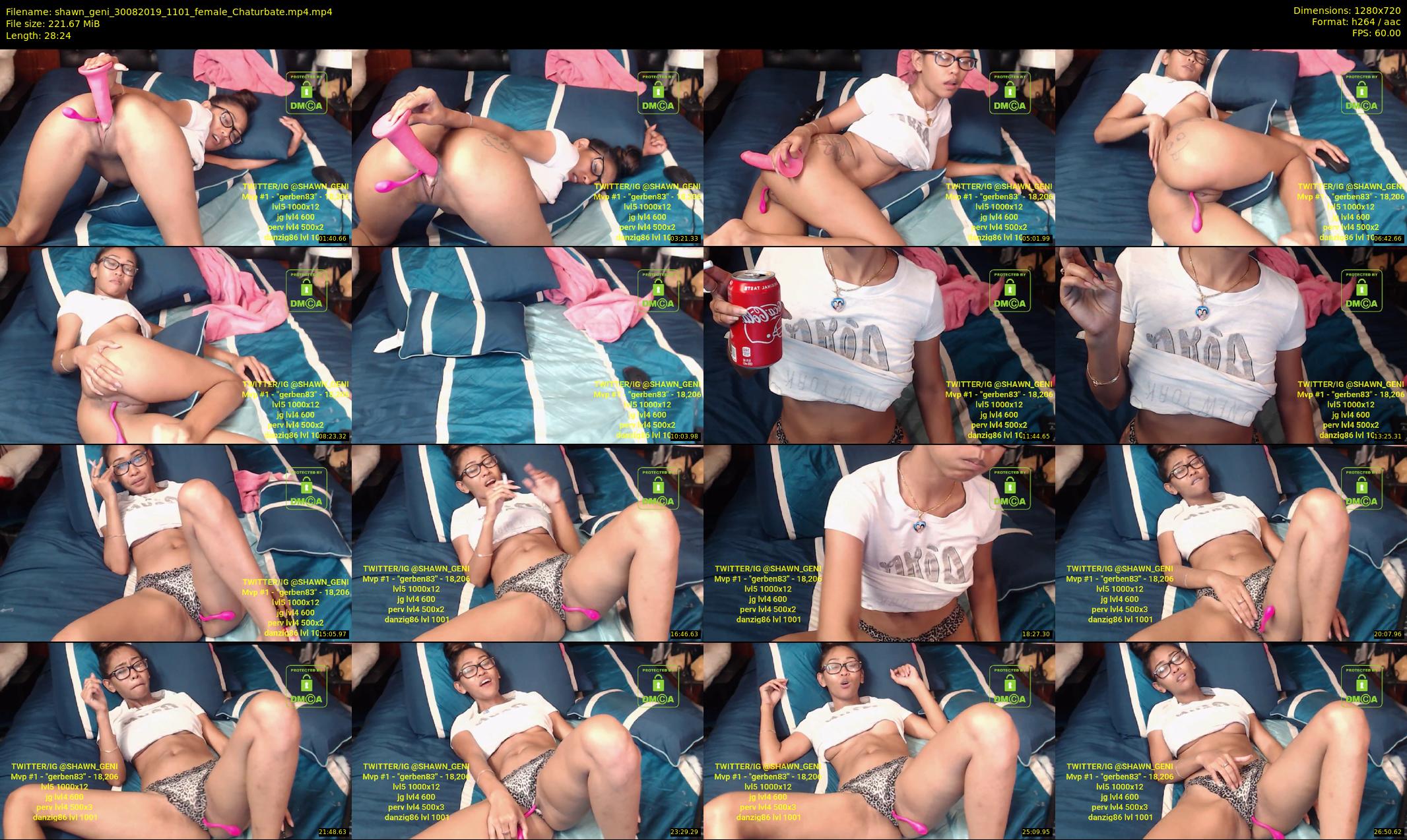shawn_geni — 29 minute Chaturbate couple cam show recording, 720p, Aug 30, 2019