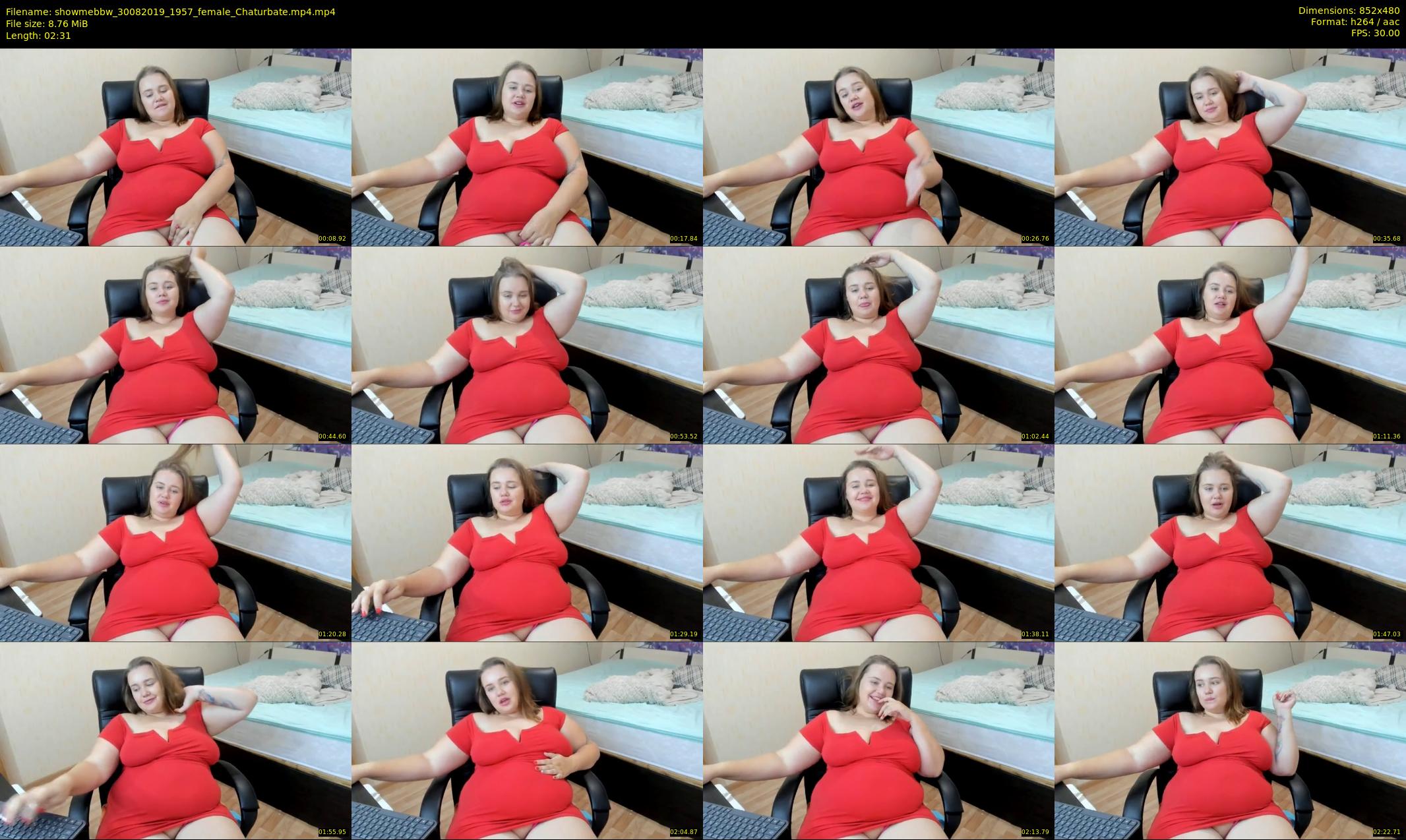 showmebbw — 3 minute Chaturbate female cam show recording, 480p, Aug 30, 2019
