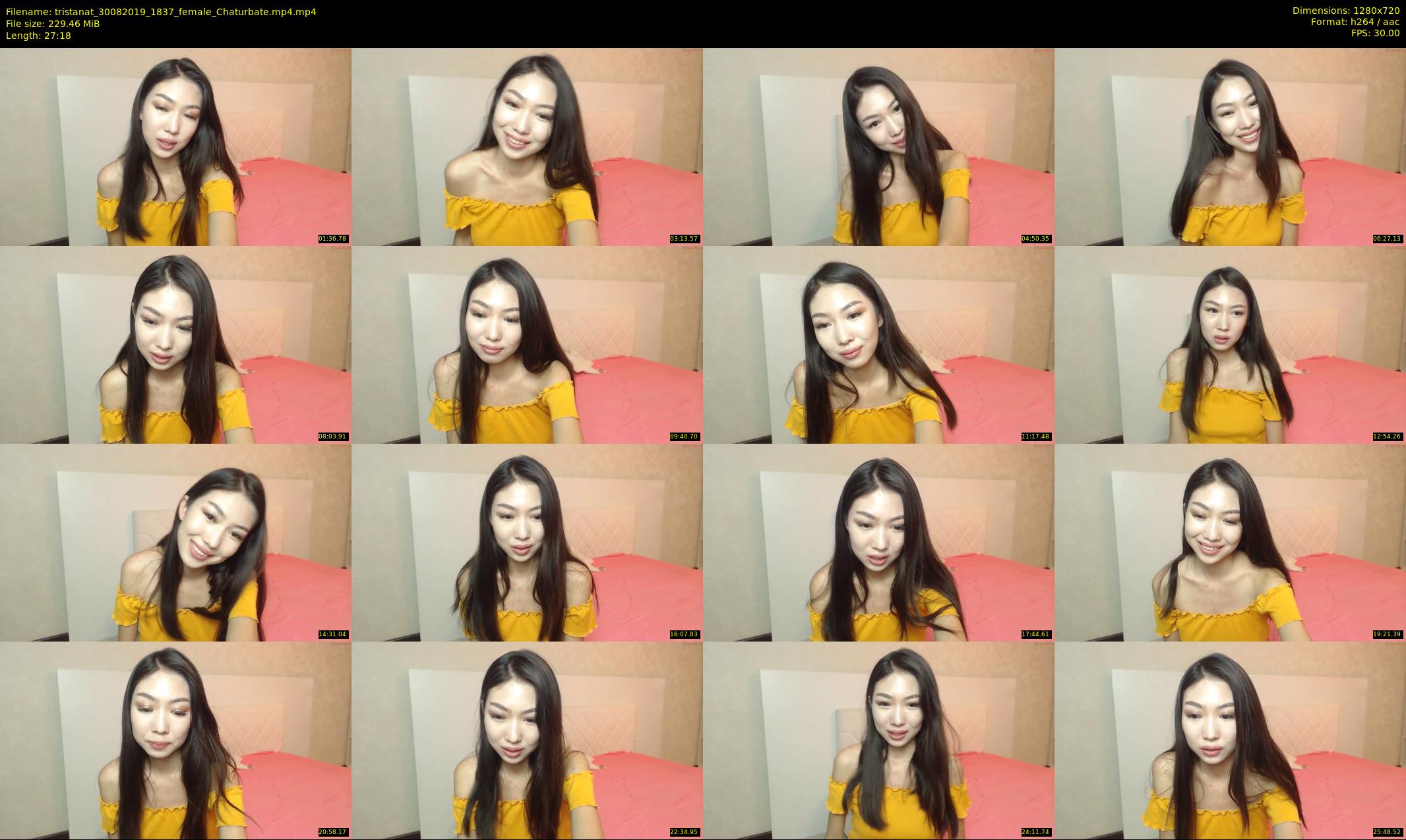 tristanat — 28 minute Chaturbate female cam show recording, 720p, Aug 30, 2019