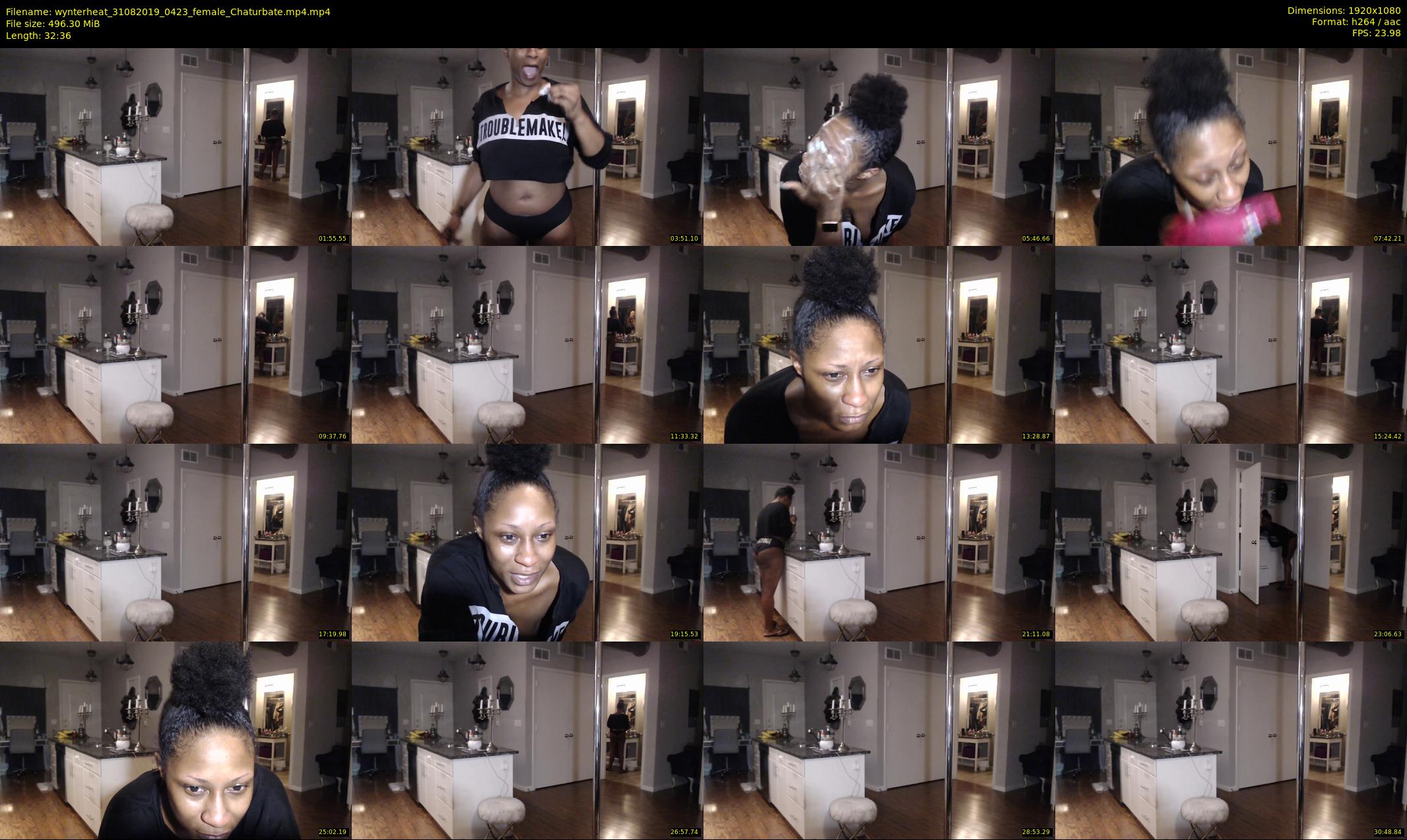 wynterheat — 33 minute Chaturbate female cam show recording, 1080p, Aug 31, 2019