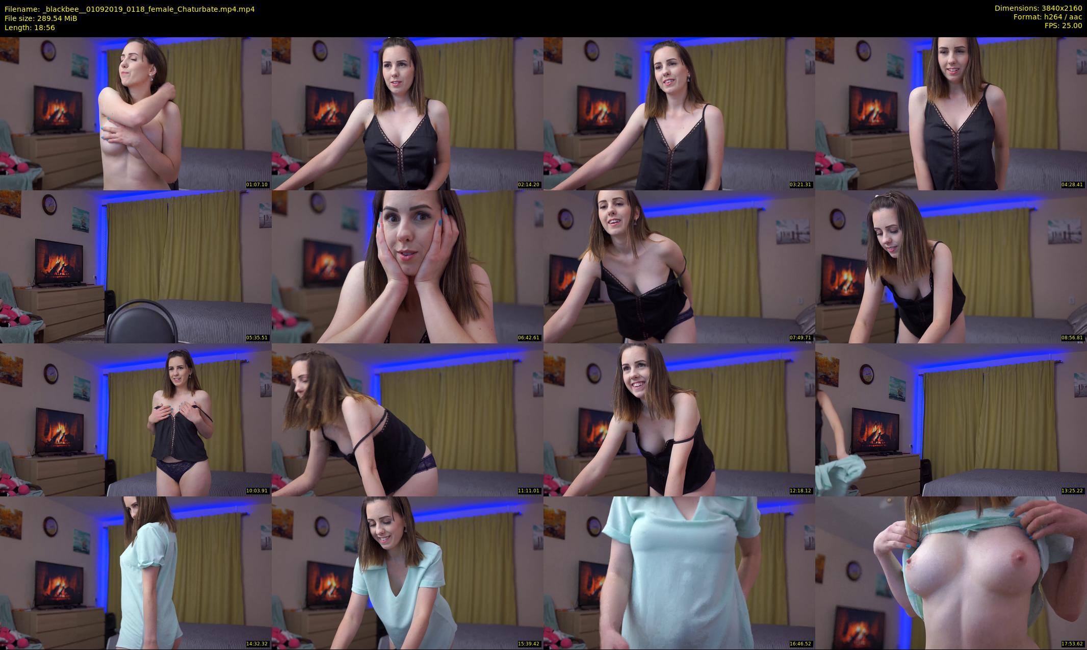 _blackbee_ — 19 minute Chaturbate female cam show recording, 4K, Sep 1, 2019